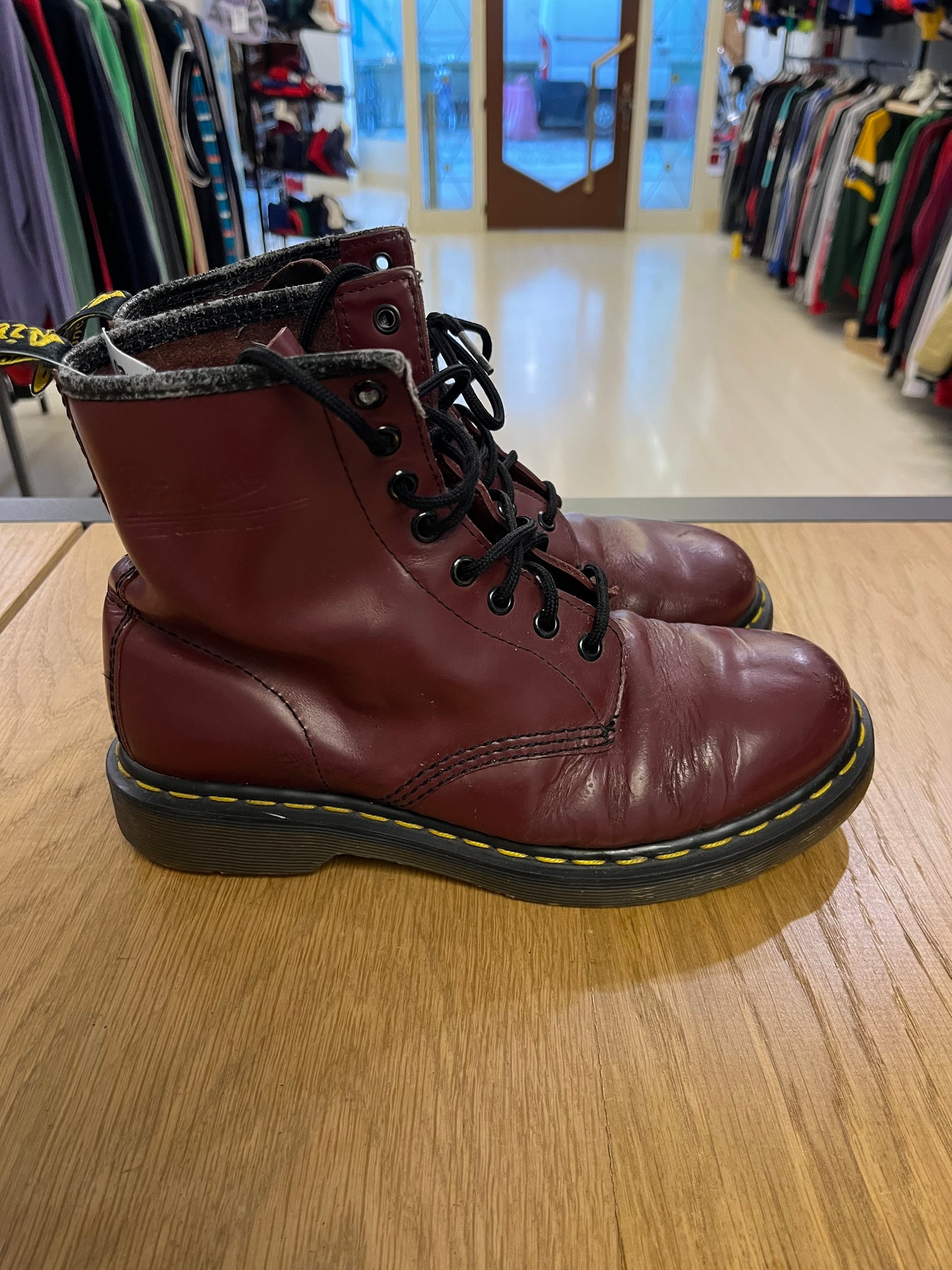 Stivaletti DR Martens 1460 bordeaux (G993)