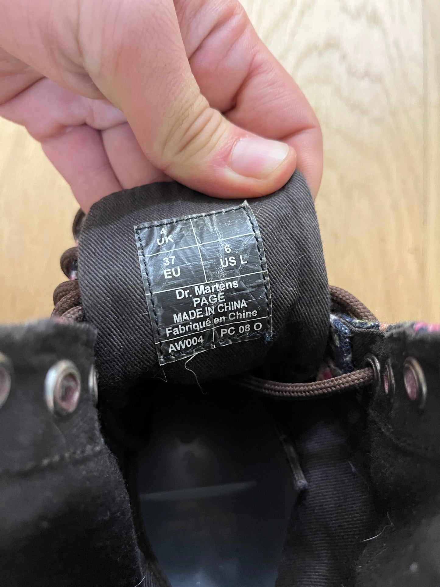 Stivaletti Dr. martens Page (G667)