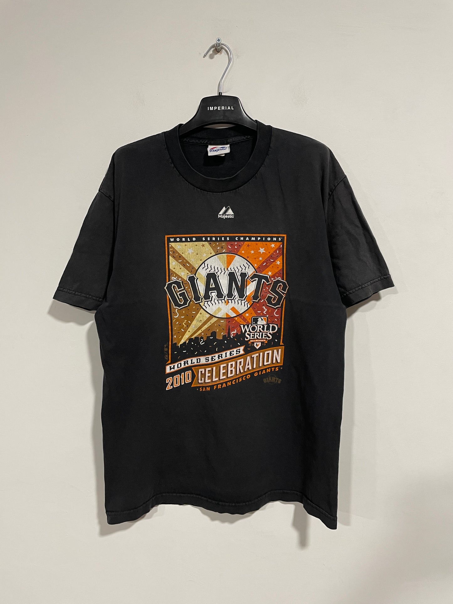 Rara t shirt Majestic celebrativa MLB Giants (MR298)