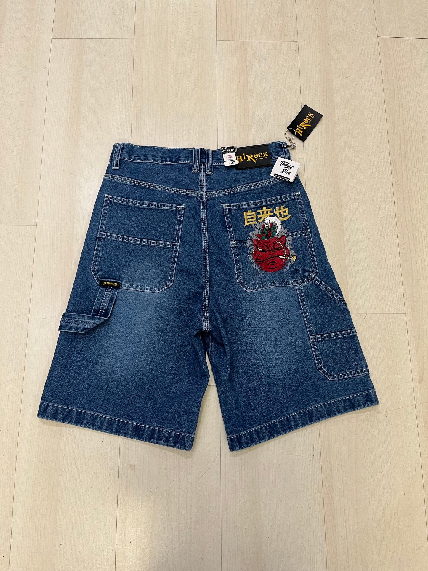 Jorts Baggy Custom Naruto Eremita dei Rospi (H221)