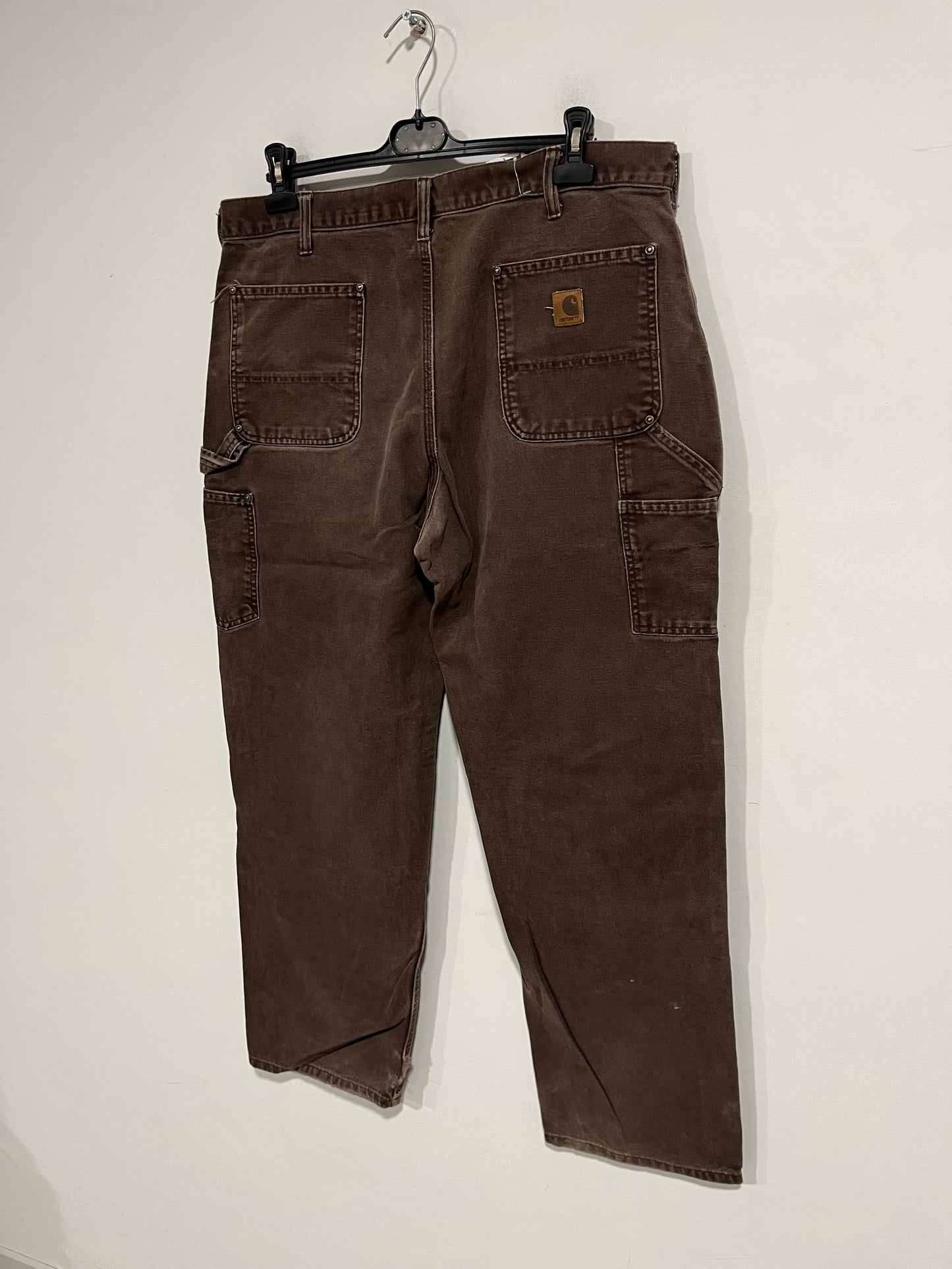 Jeans Carhartt double knee brown (F401)