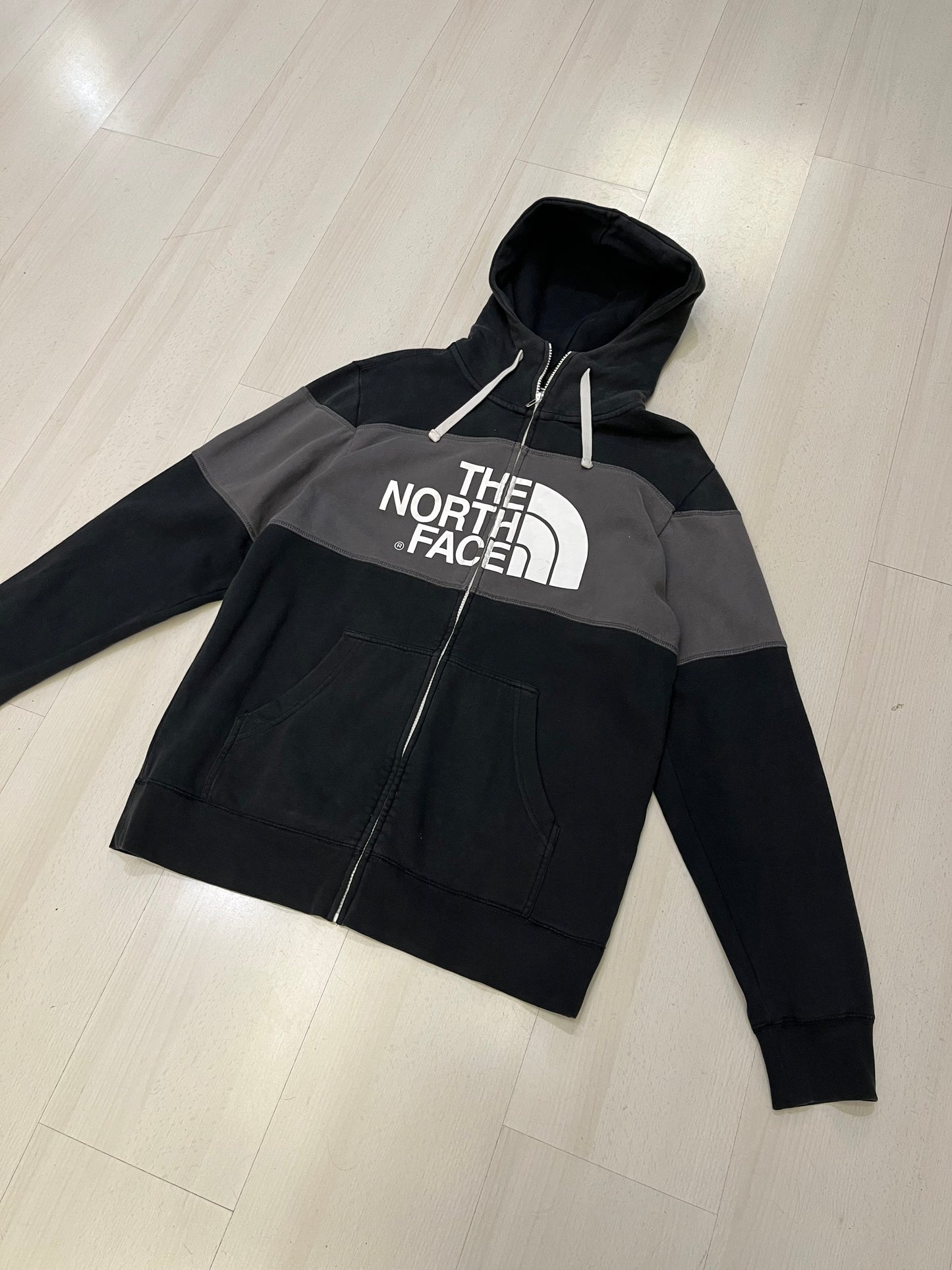 Felpa con zip The North face uomo (H028)
