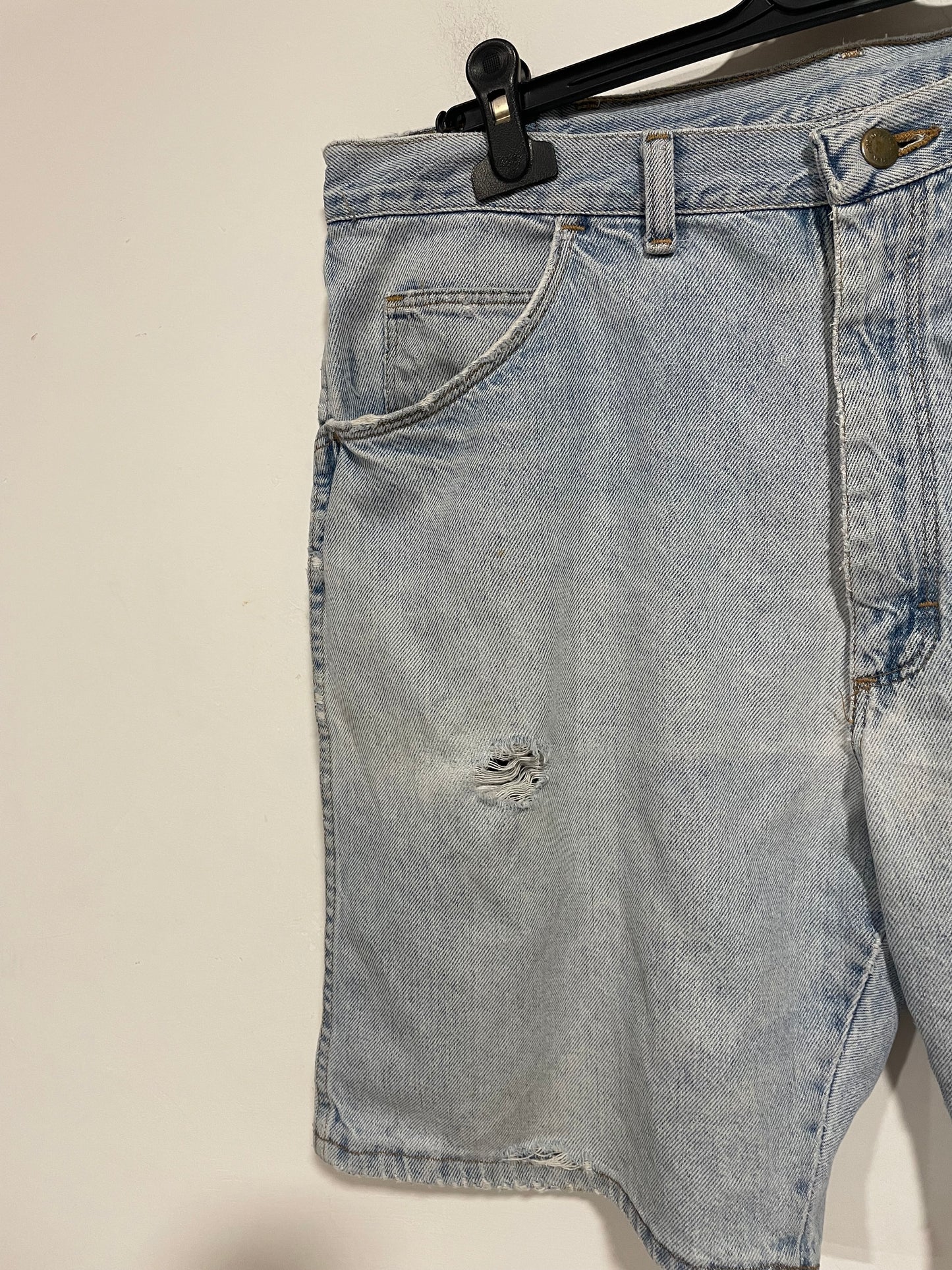 Shorts Wrangler in jeans chiaro (D800)