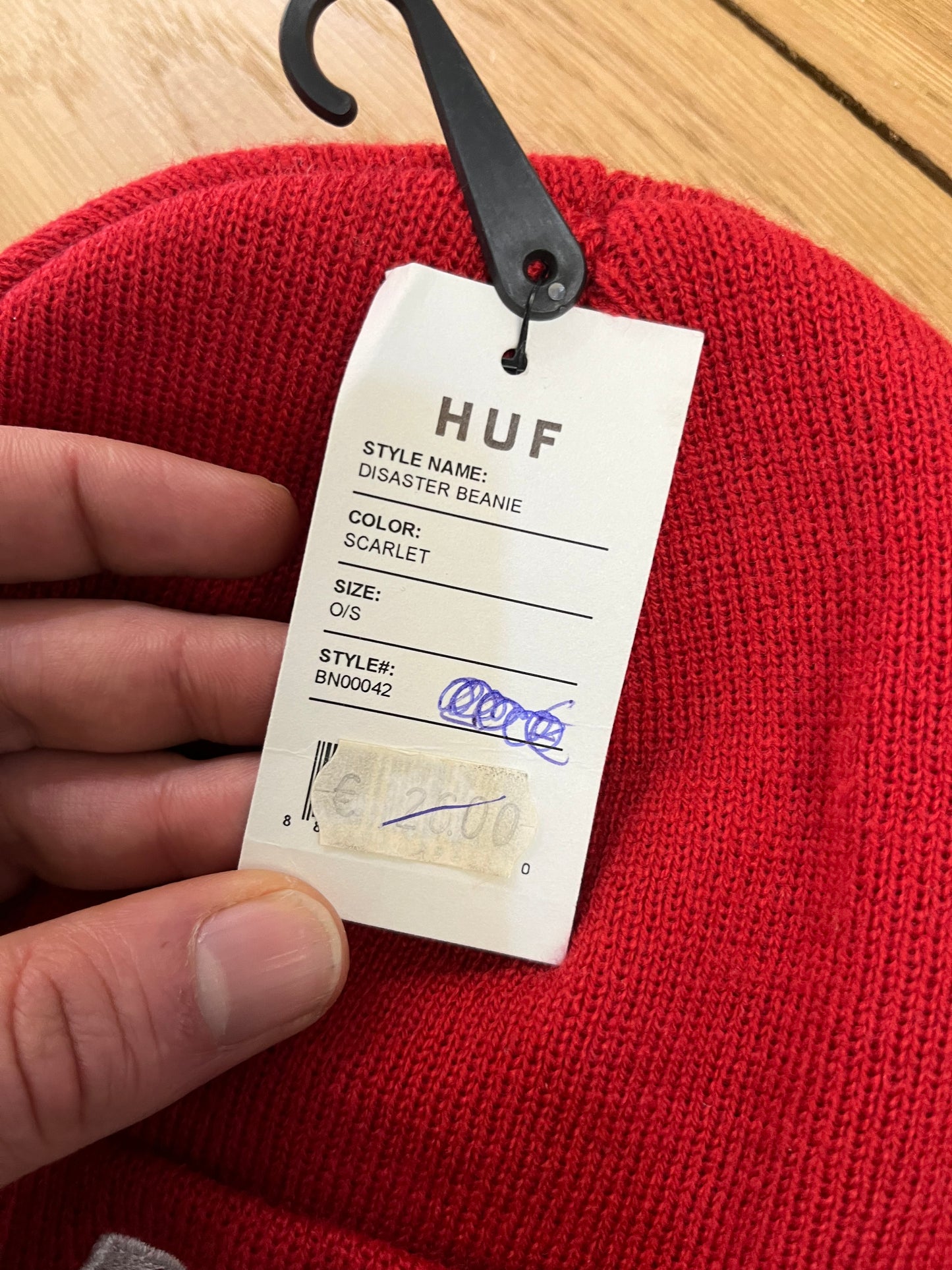 Berretto invernale HUF nuovo con cartellino (G865)