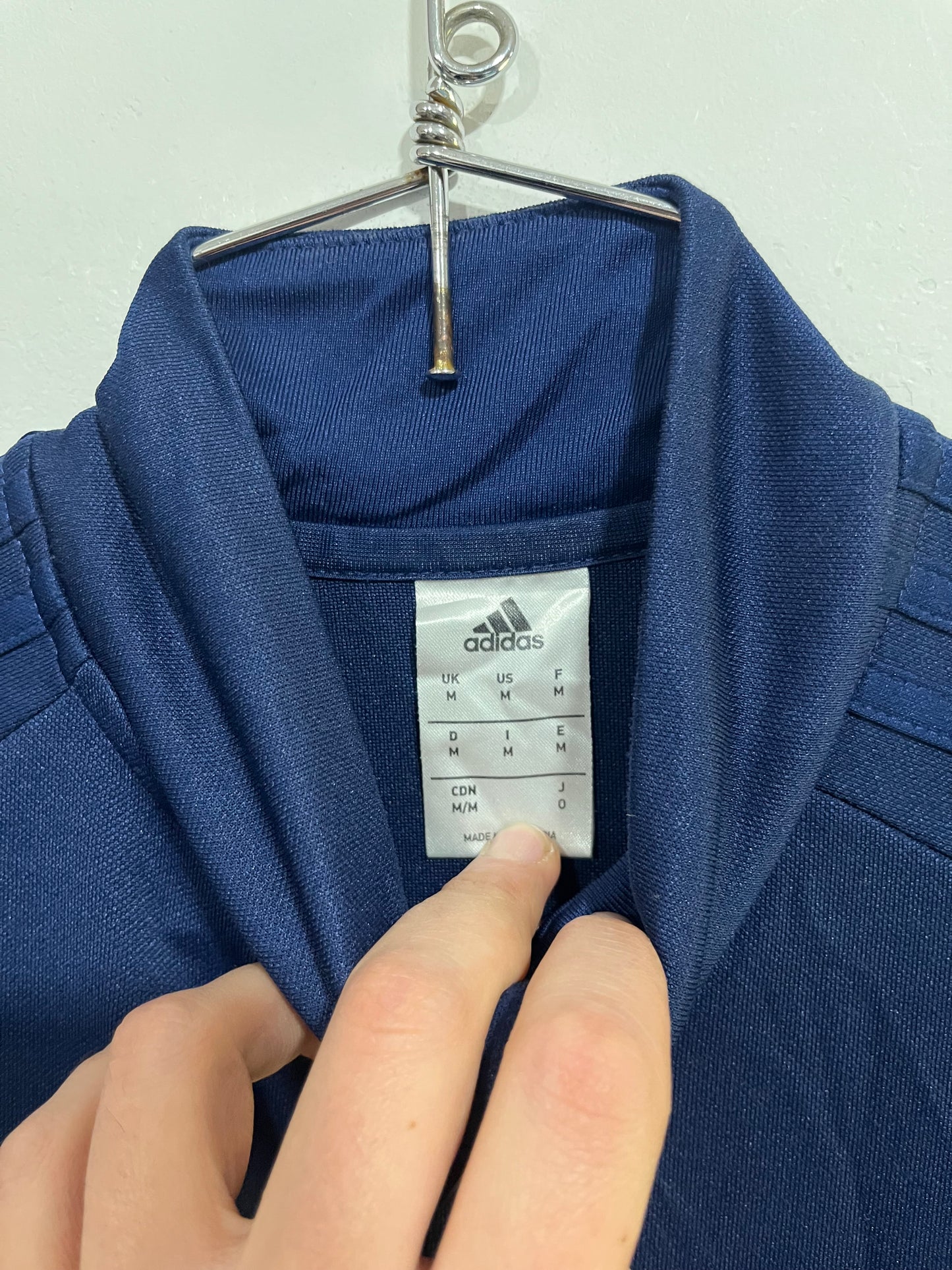 Tracktop Adidas con zip (G744)