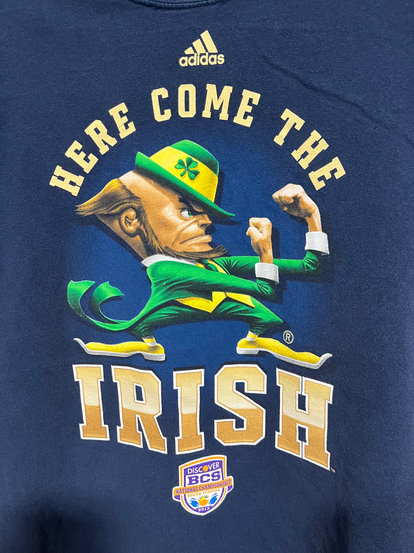 Rara t shirt ncaa Notre Dame fighting irish (G609)