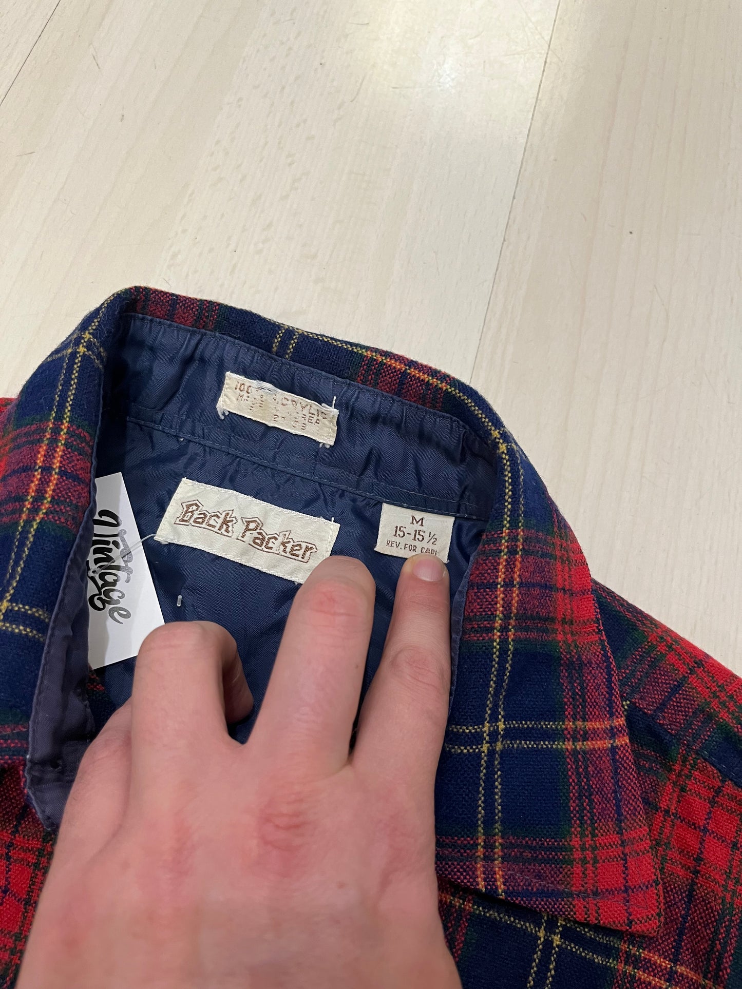 Camicia in flanella Backpacker (G935)