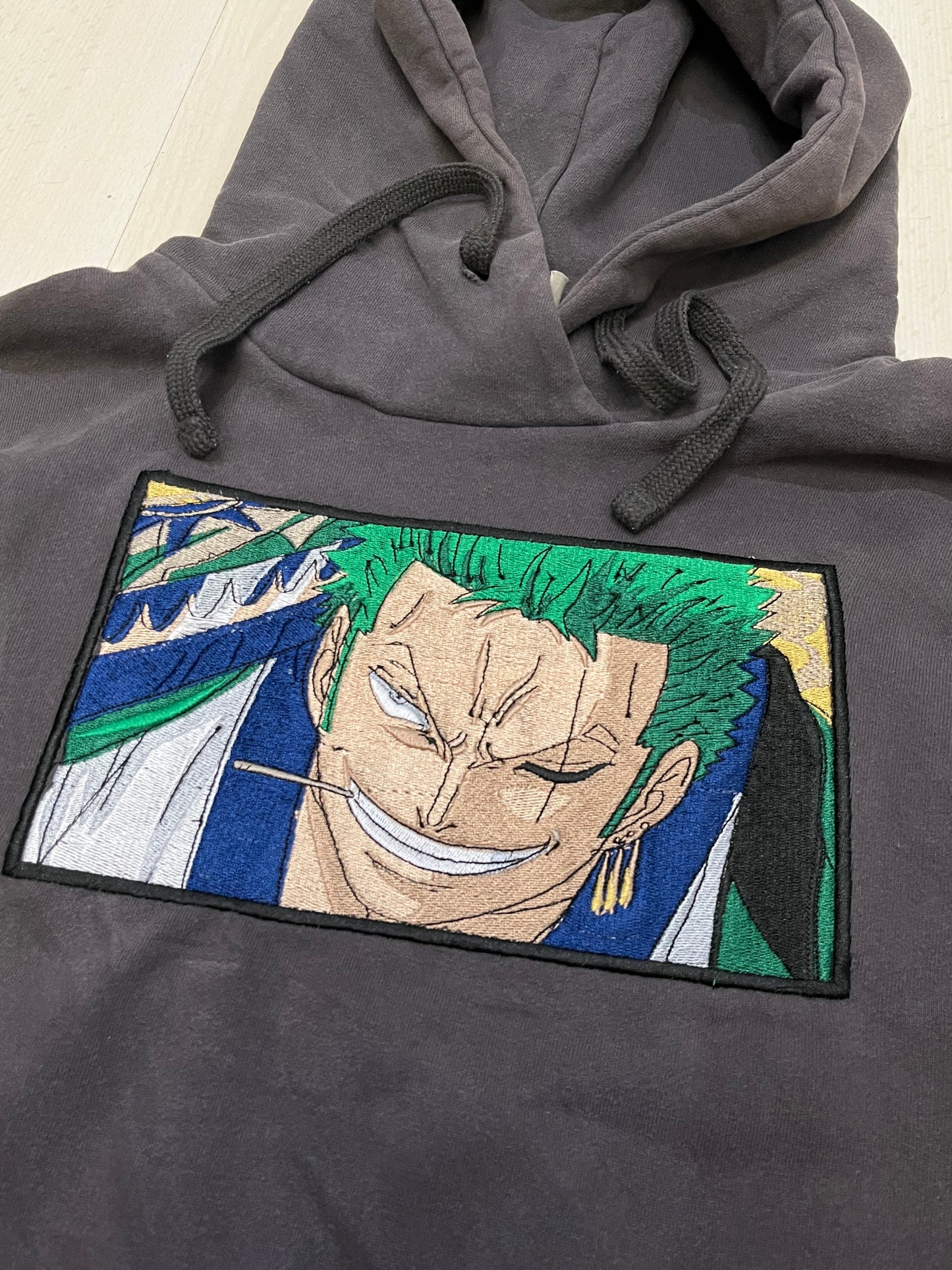 Felpa The North Face Custom one piece Zoro (G911)