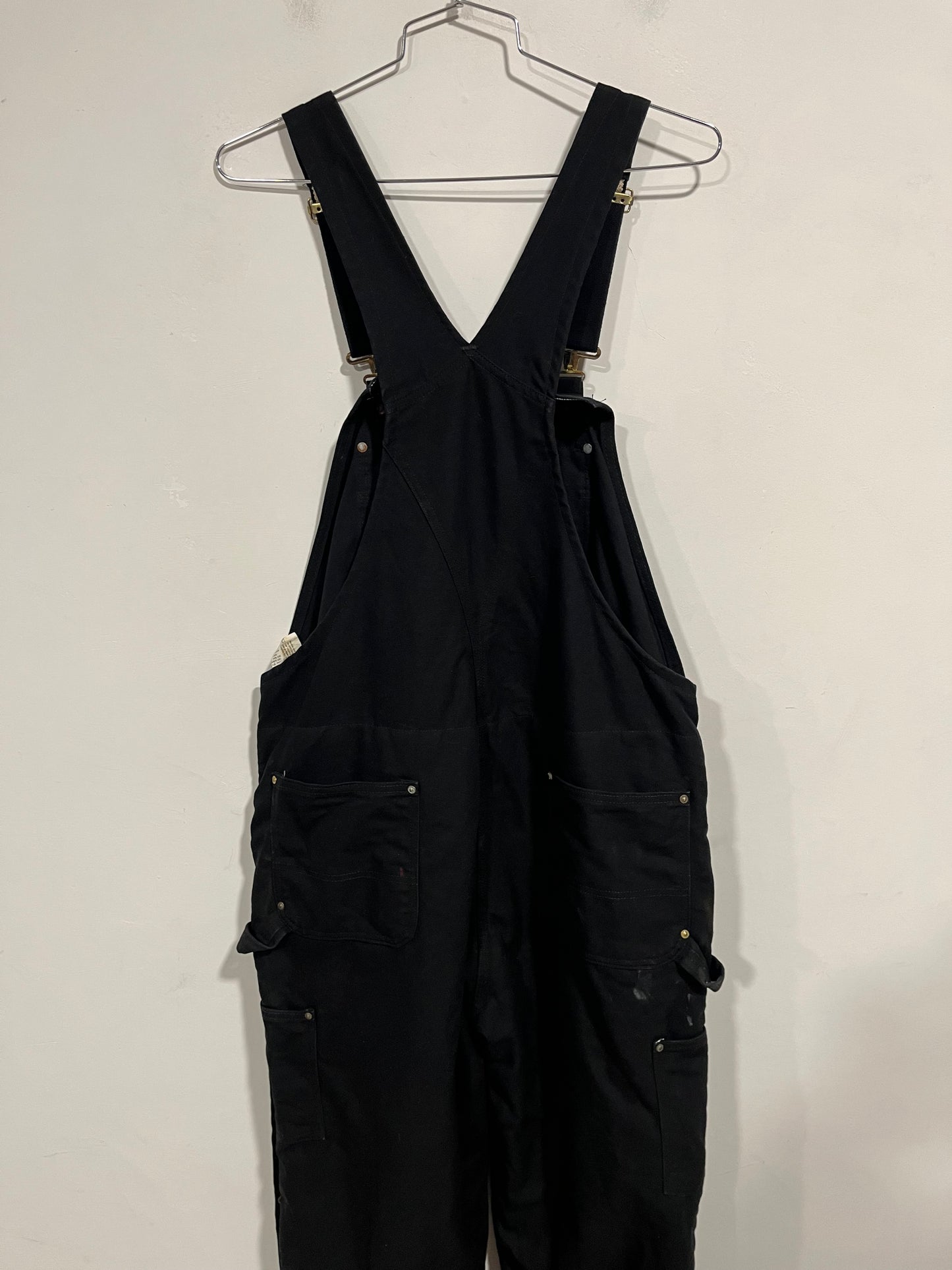 Salopette Carhartt overall nera (G992)