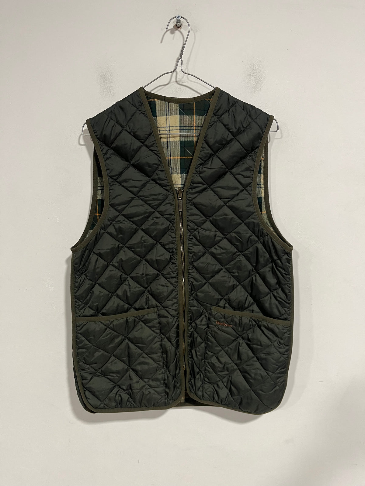 Giubbotto Smanicato Gilet Barbour double face (H297)