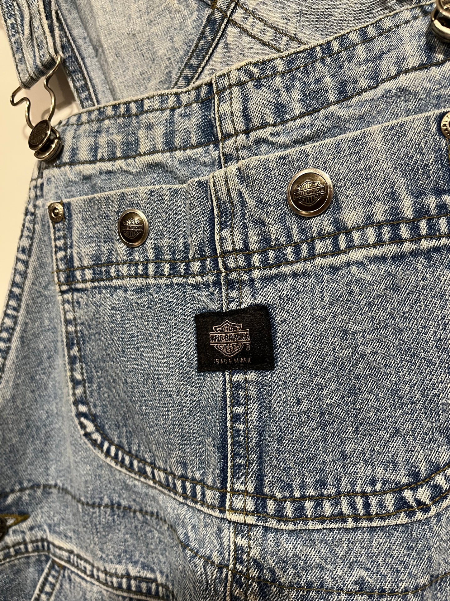 Rara salopette Harley Davidson vintage (G625)