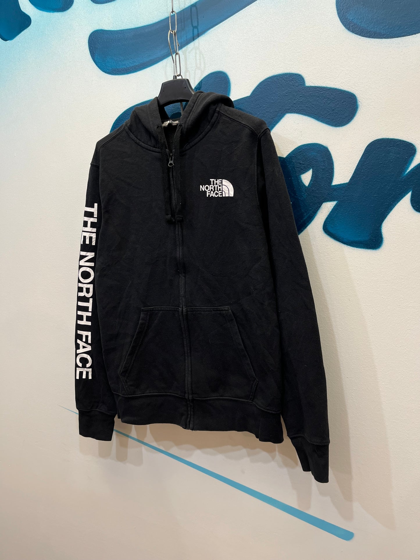 Felpa con zip The North face uomo (F462)