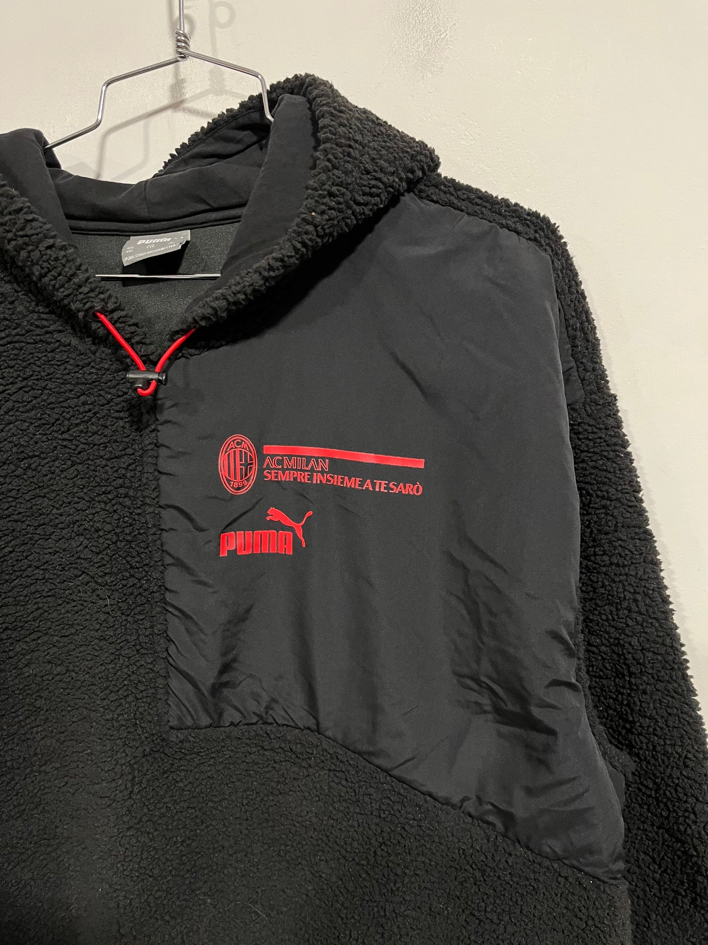 Felpa in Pile Puma official AC Milan calcio (G901)