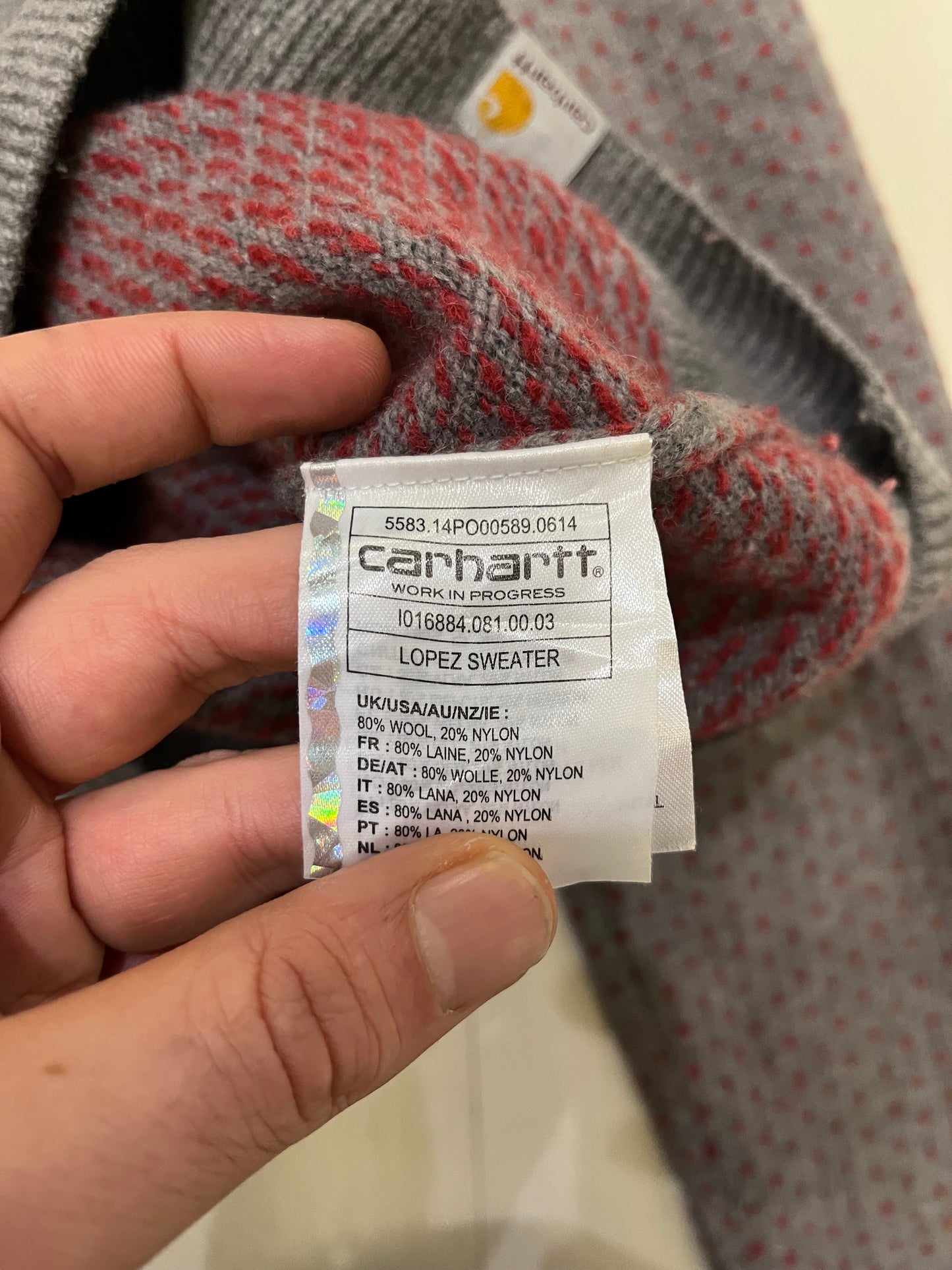 Maglioncino Carhartt Lopez Sweater (G921)