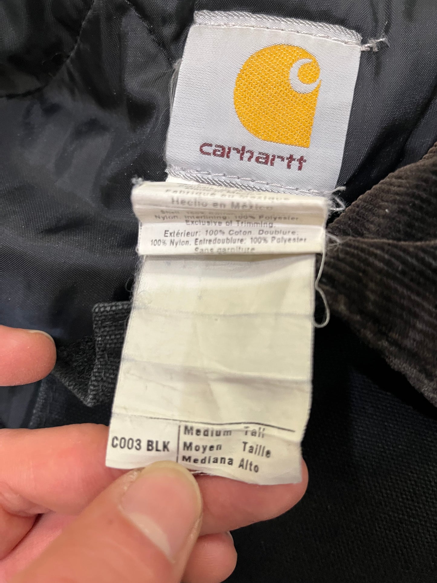 Giubbotto Carhartt Arctic Jacket C003 BLK (G894)