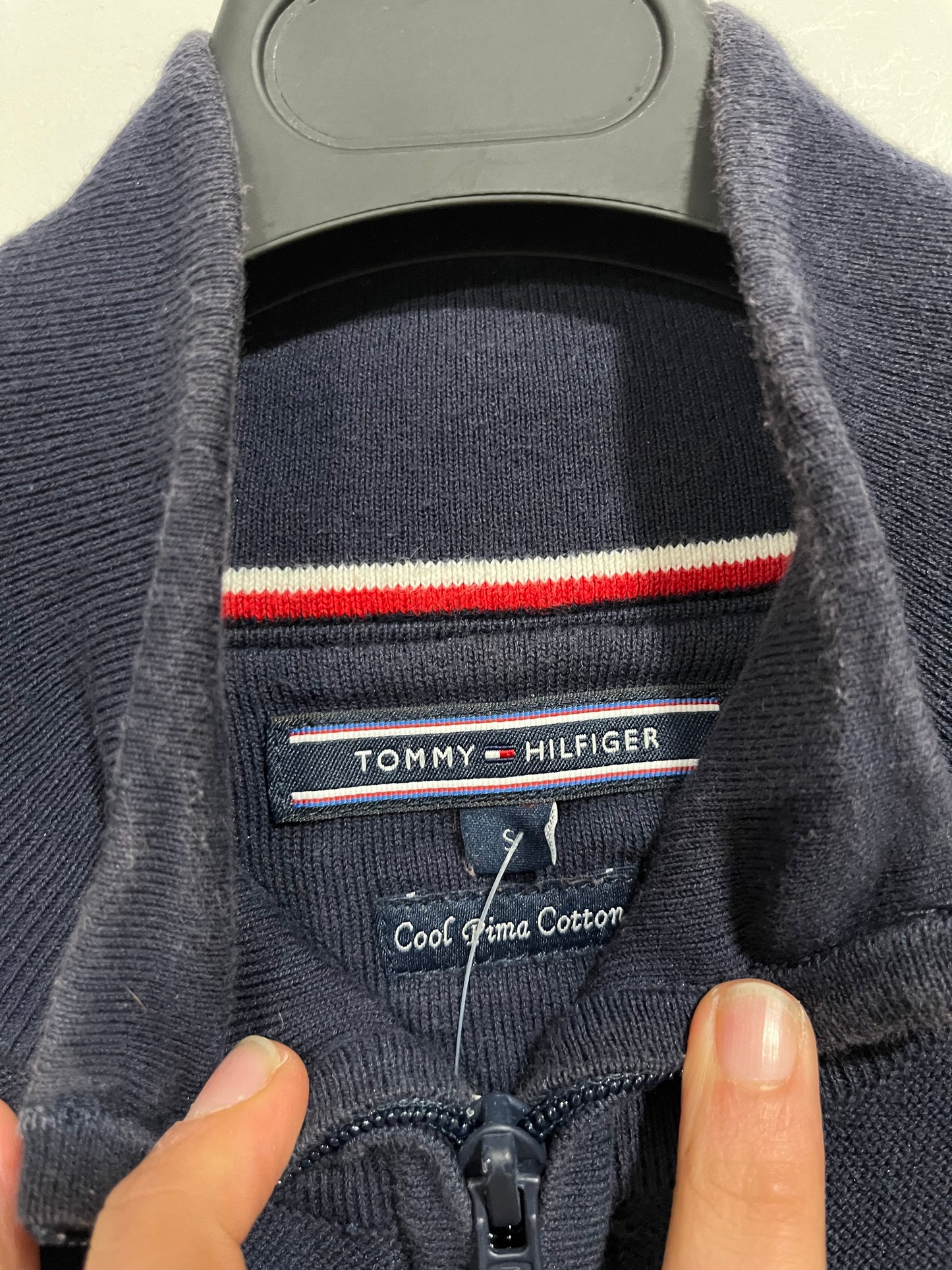 Maglioncino Tommy Hilfiger con zip (H092)