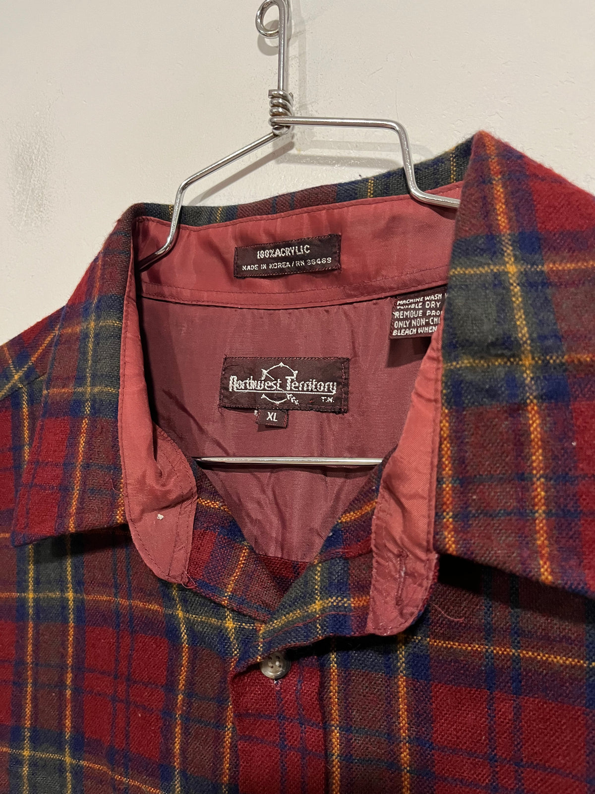 Camicia in flanella Northwest territory (H311)