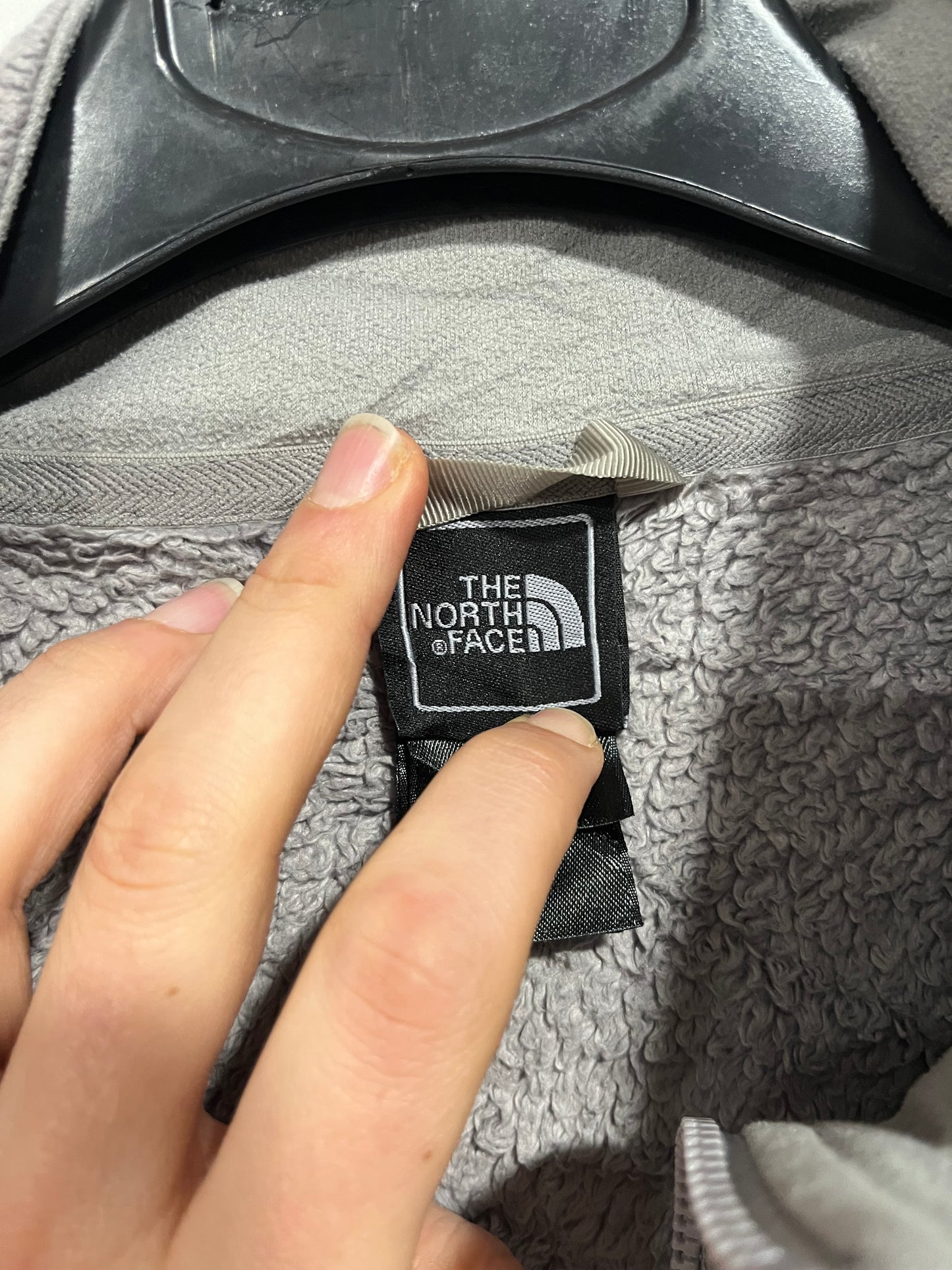 Pile The North face fleece grigio (G983)