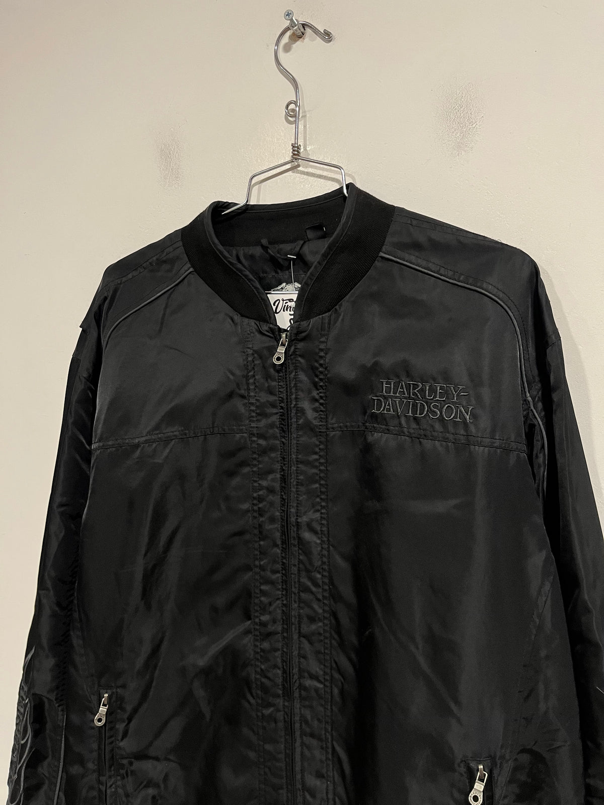 Giubbotto Bomber Harley Davidson nero (H309)