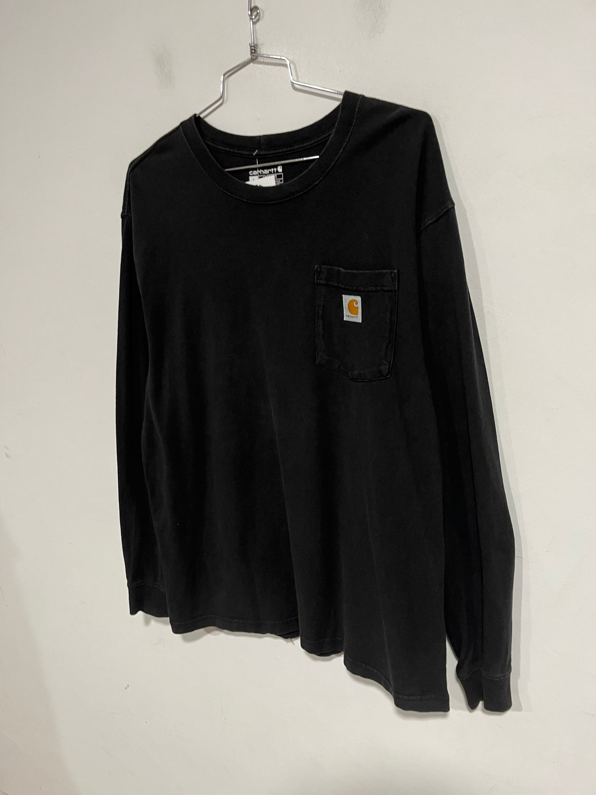 T shirt Carhartt long sleeve nera (H286)