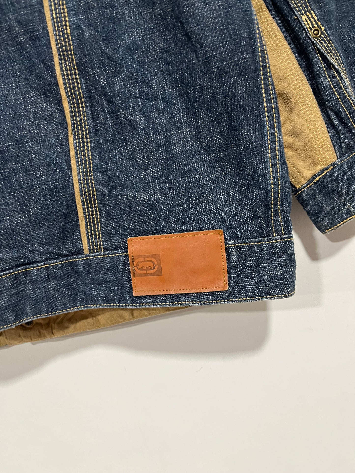 Giubbotto in jeans Ecko hip hop y2k (H186)