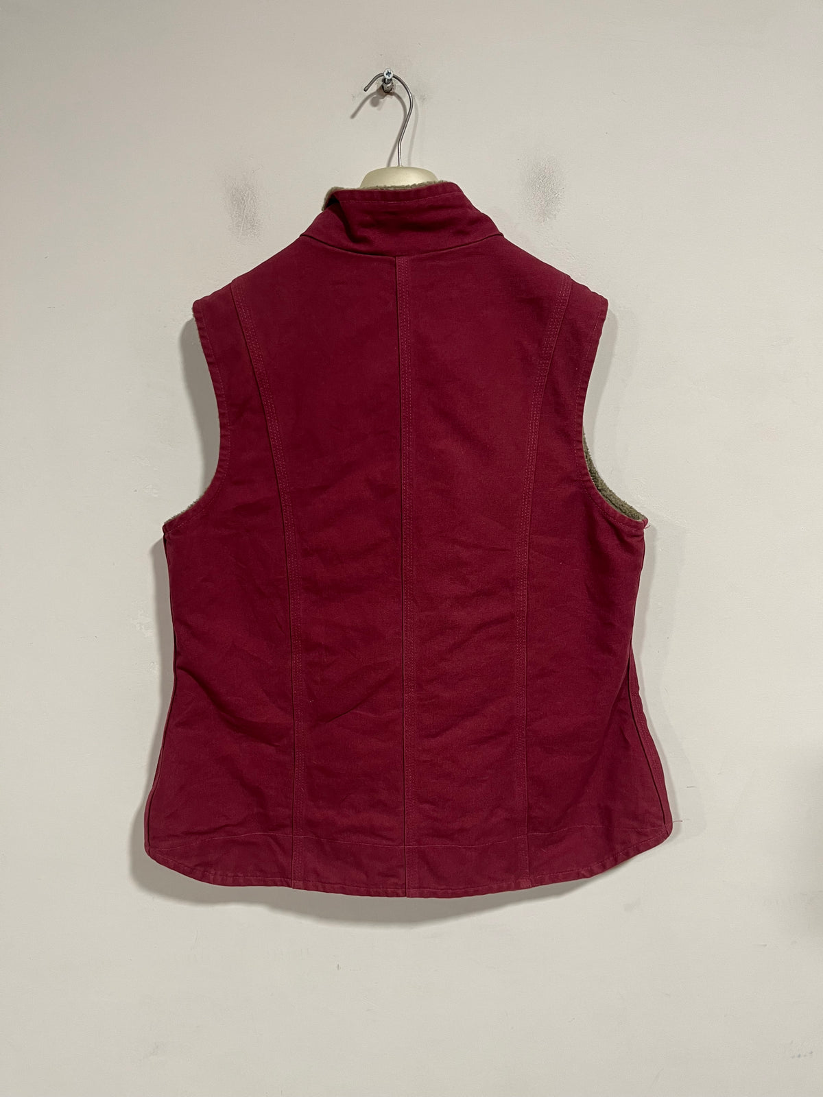 Rarissimo Gilet Carhartt workwear bordeaux (H284)