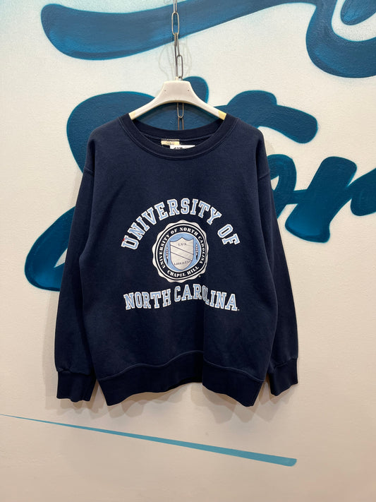 Felpa girocollo University North Carolina (F567)