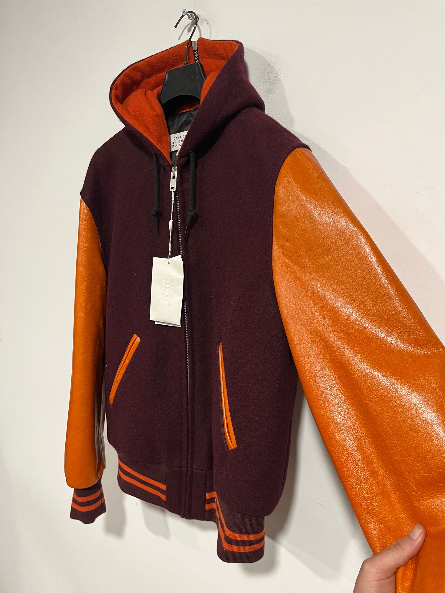 Giubbotto varsity Jacket Maison Margiela nuovo con cartellino (G725)