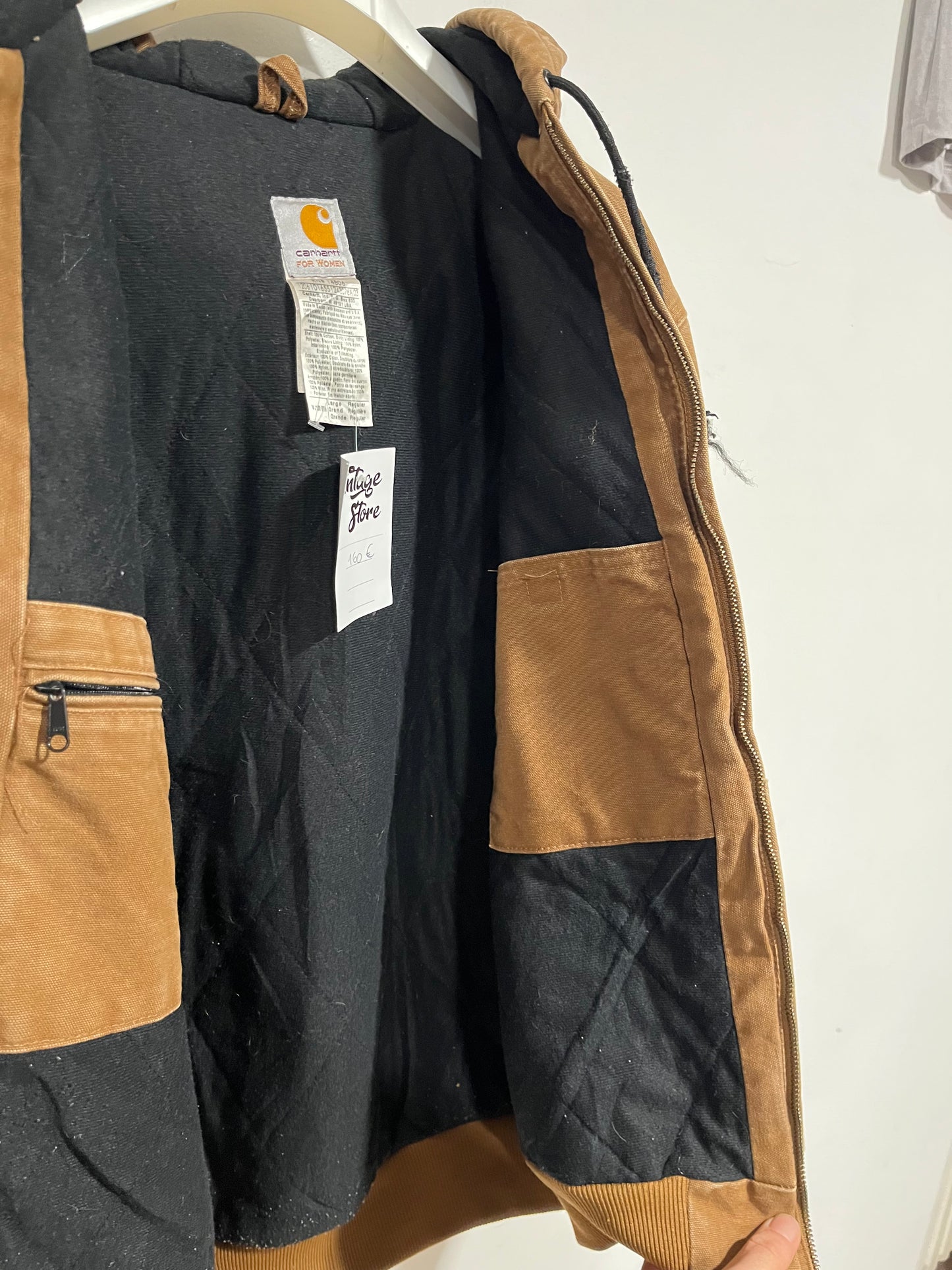 Carhartt active Jacket W J130 BRN (G955)