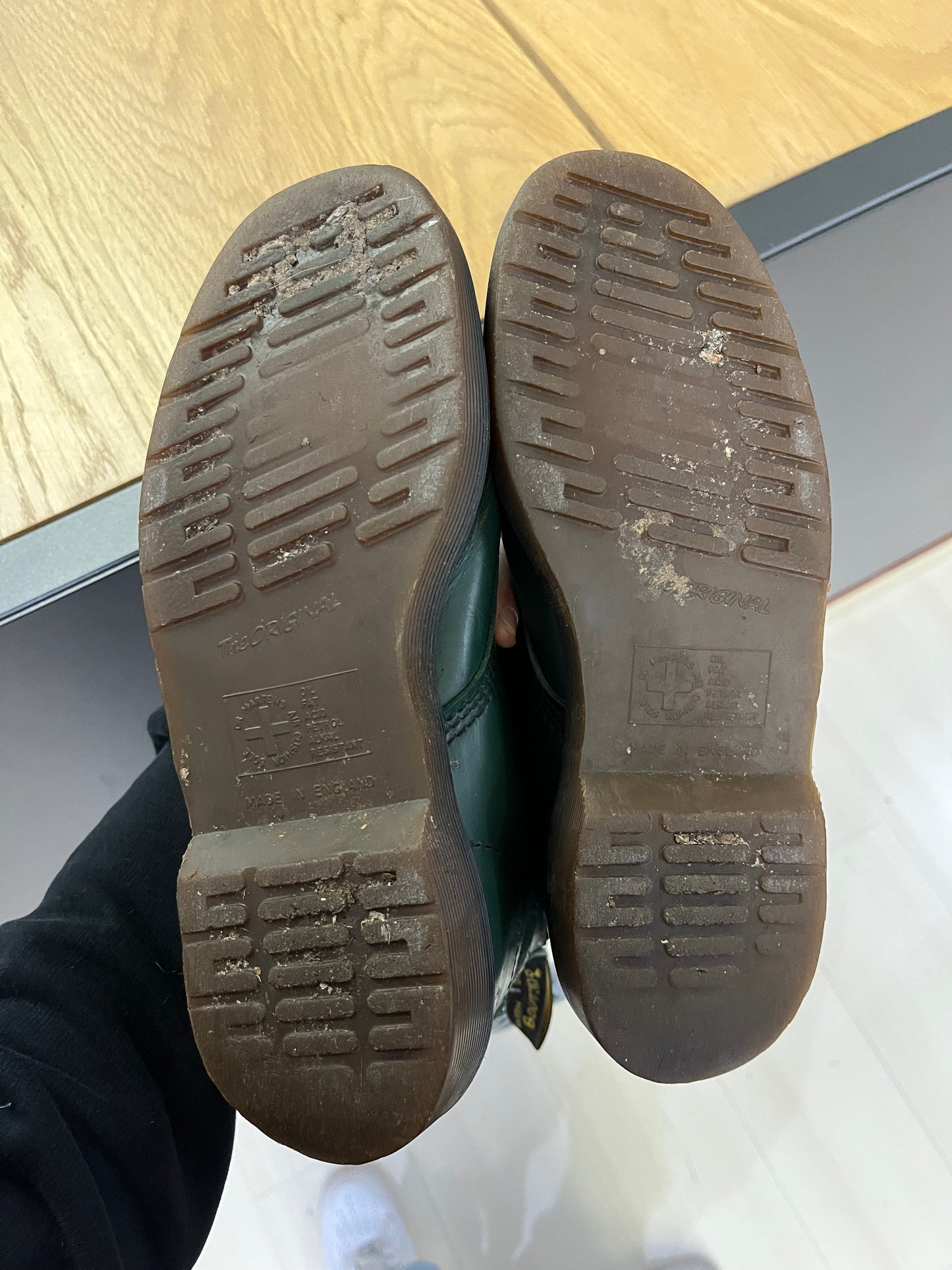 Stivaletti Dr Martens 1460 verdi (H000)