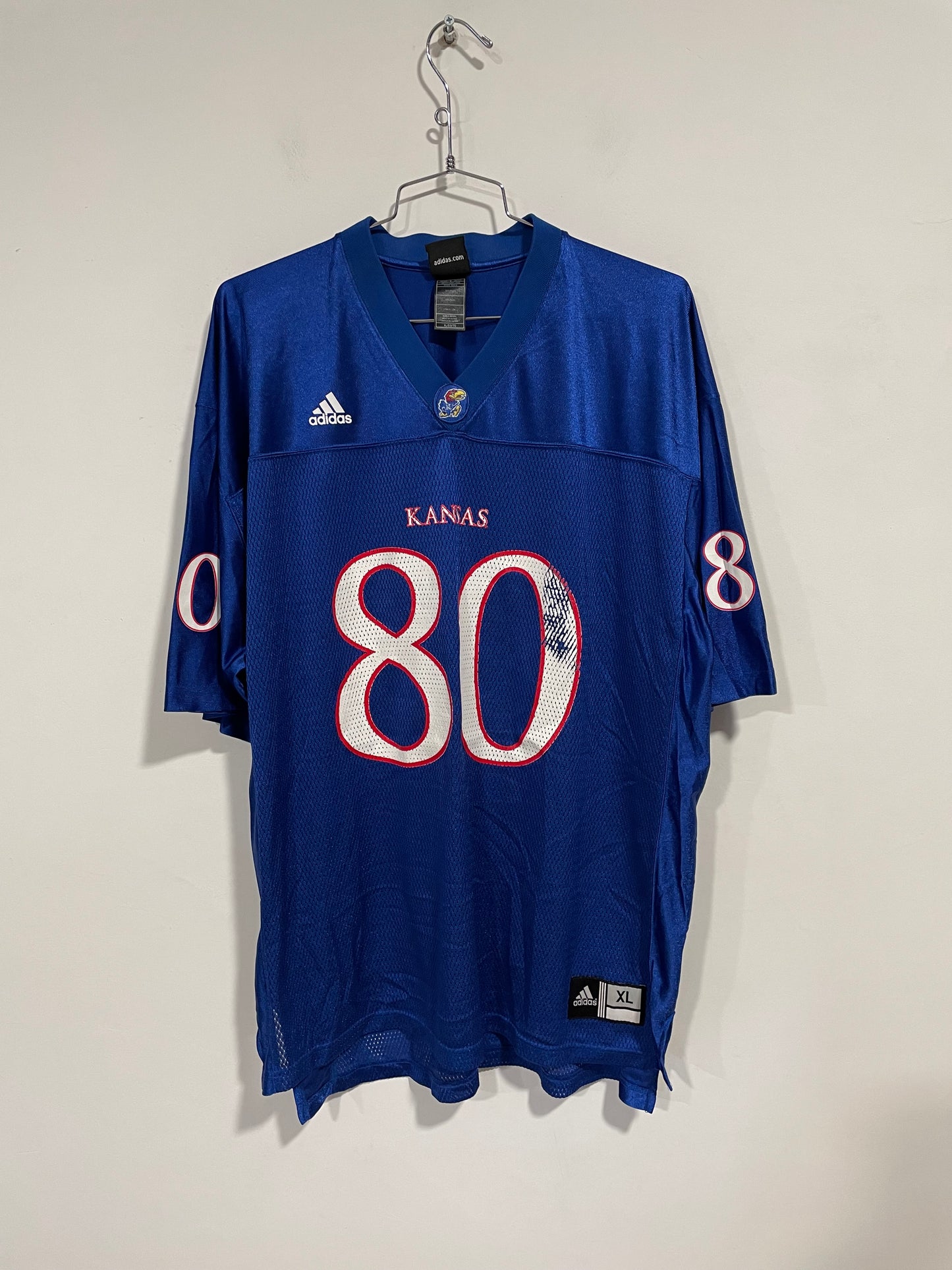 Maglia football Adidas NCAA Kansas Jayhawks (C932)