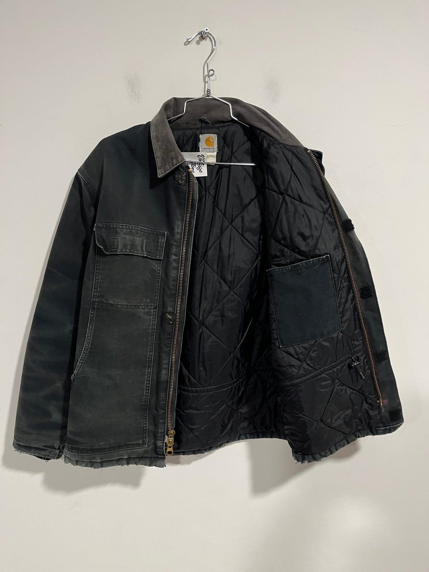 Giubbotto Carhartt Arctic Jacket C03 BLK anni 2000 (G952)