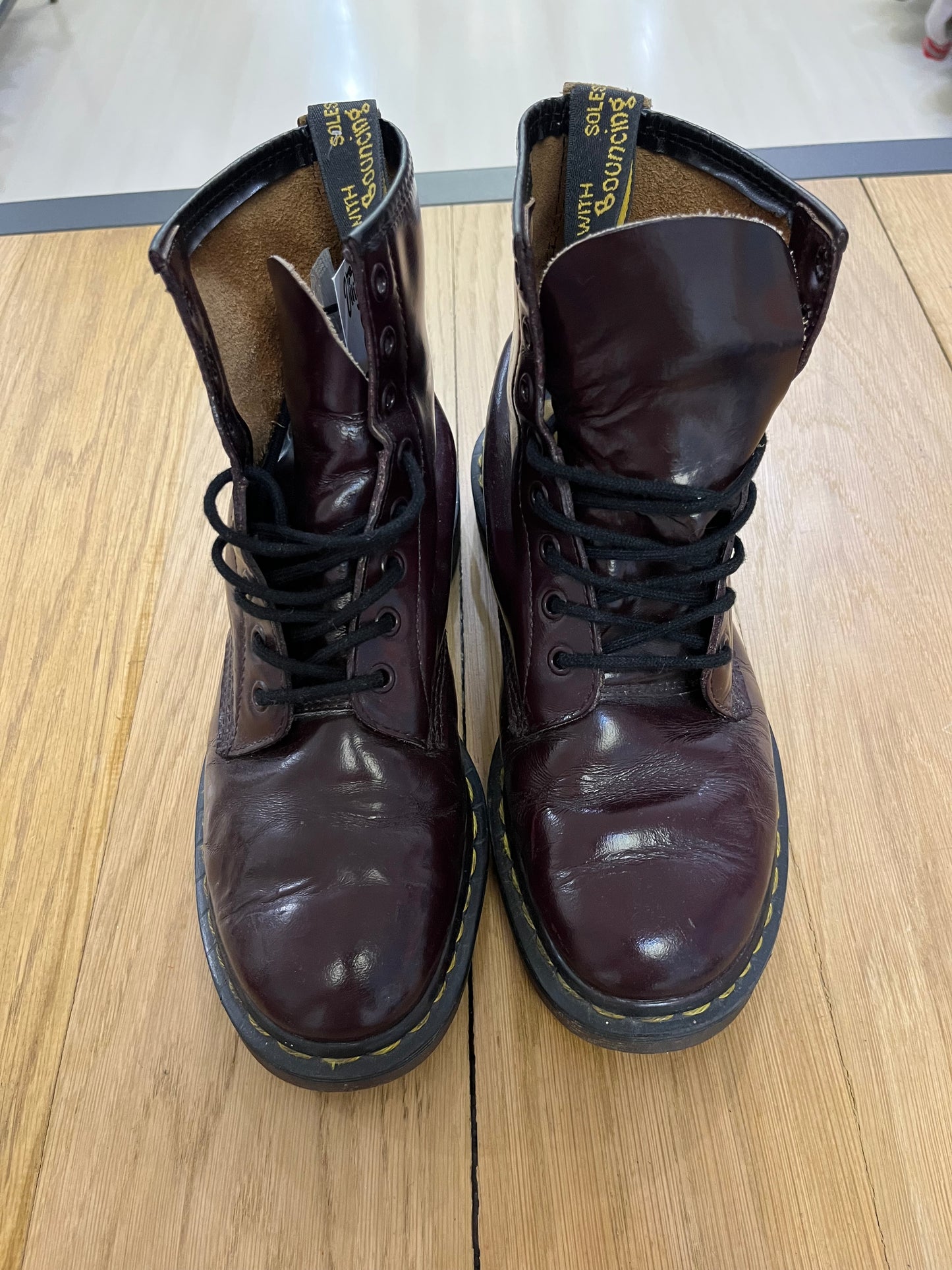 Stivaletti DR martens bordeaux (G664)