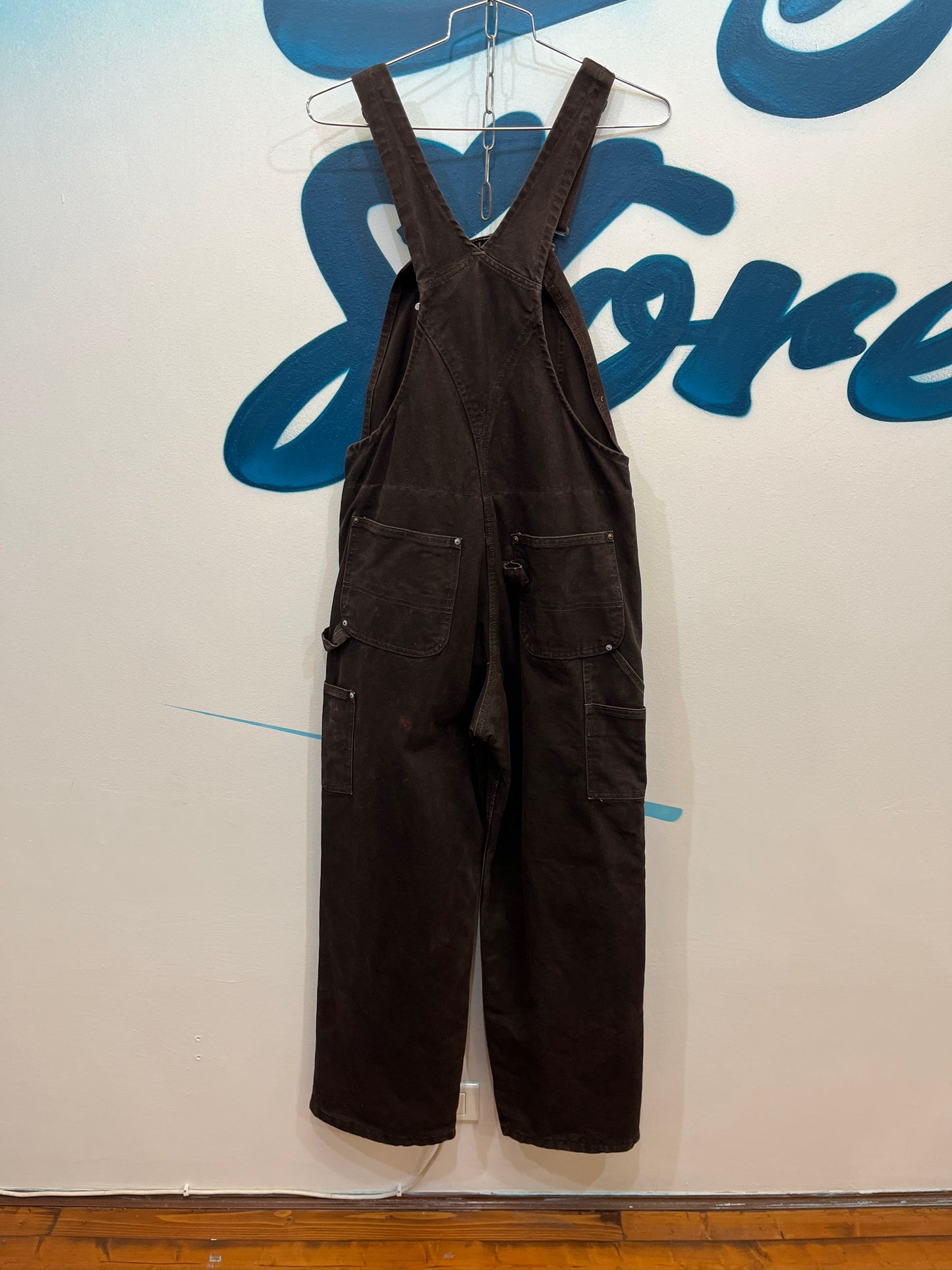 Salopette Carhartt double knee overall workwear (F591)