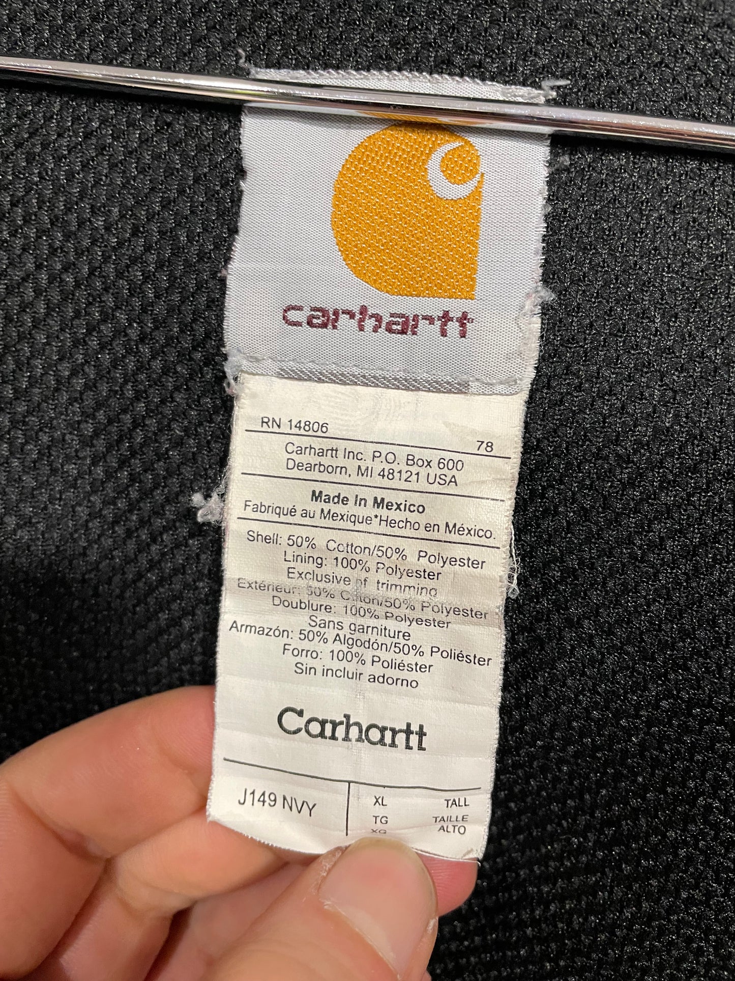 Felpa / giubbotto primaverile Carhartt workwear (C778)