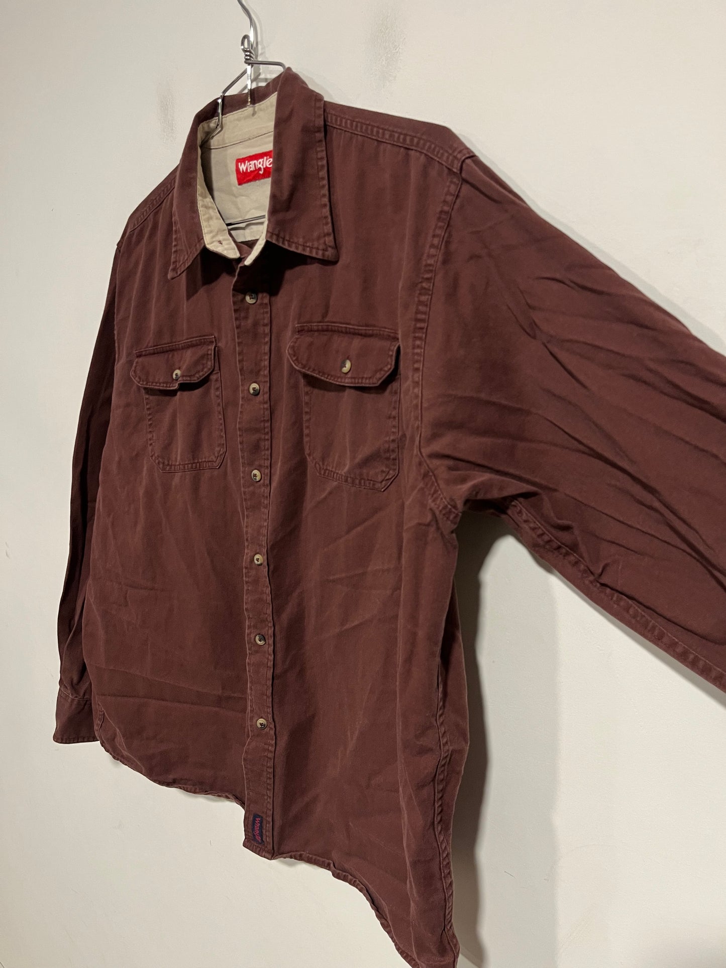 Camicia Wrangler Denim bordeaux (G660)