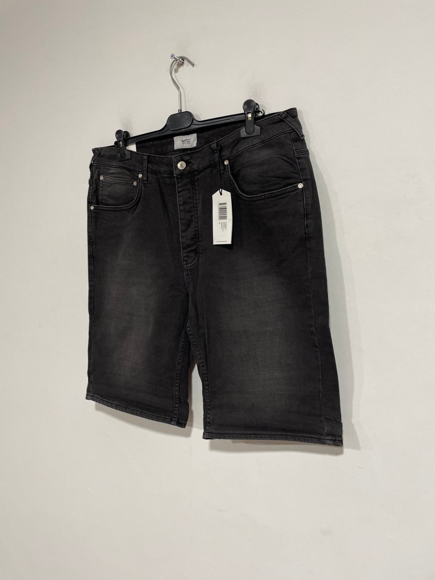 Shorts in jeans Wesc nuovo con cartellino (D688)