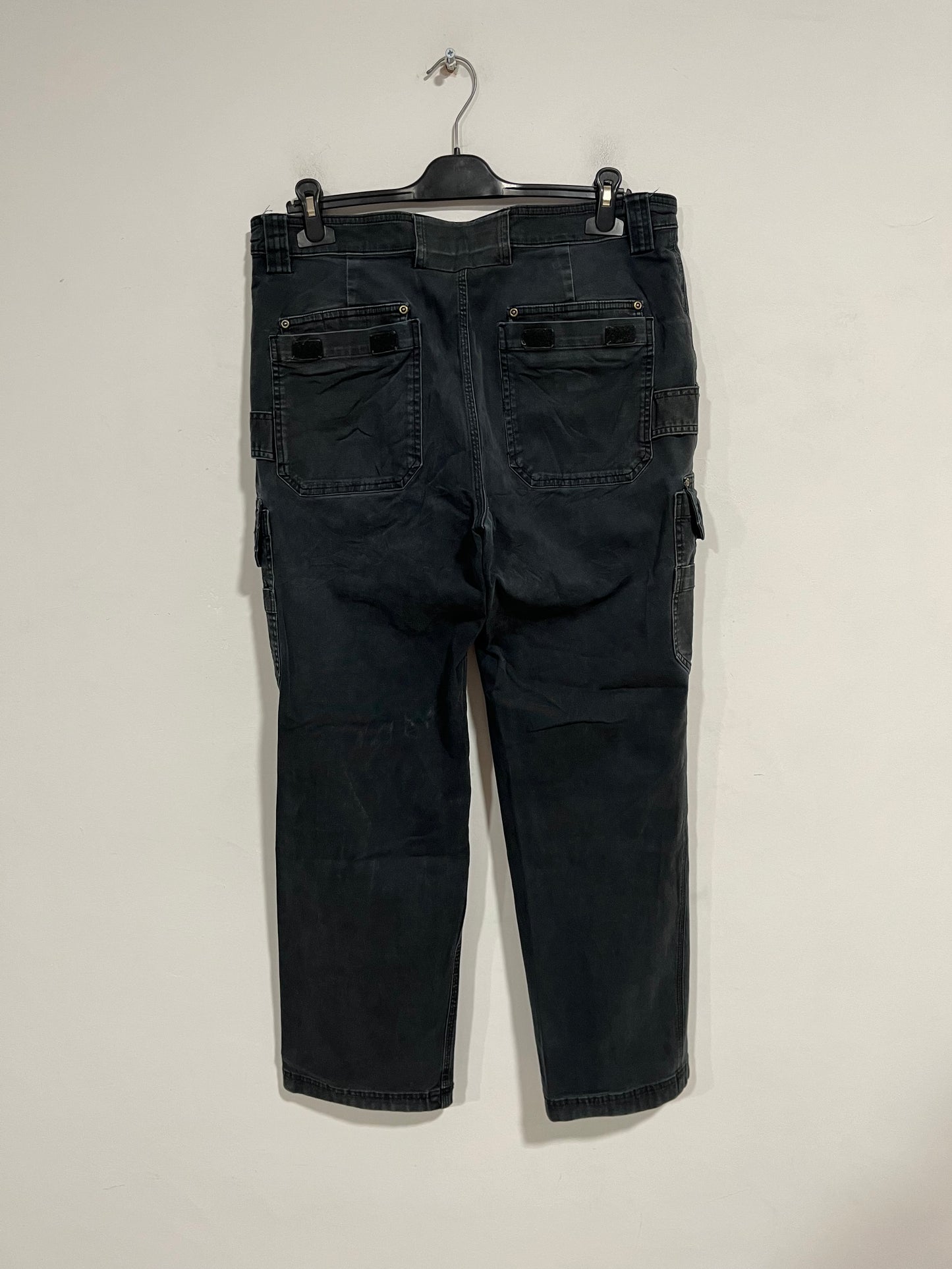 Jeans workwear cargo Duluth Nero (F075)