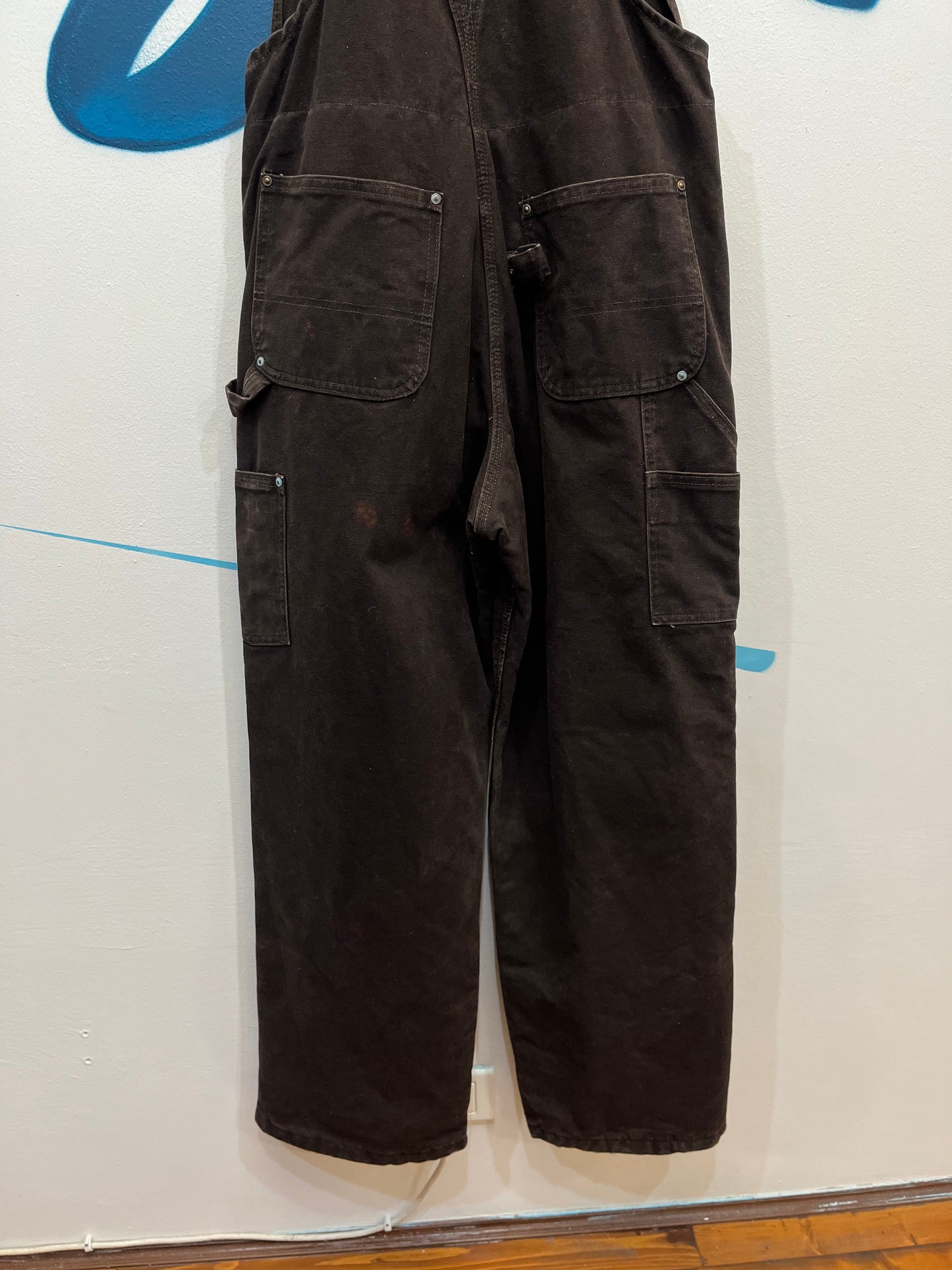 Salopette Carhartt double knee overall workwear (F591)