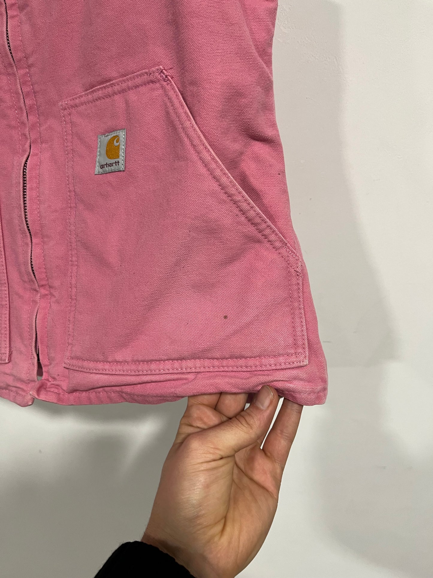 Rarissimo Carhartt vest Jacket rosa (G954)