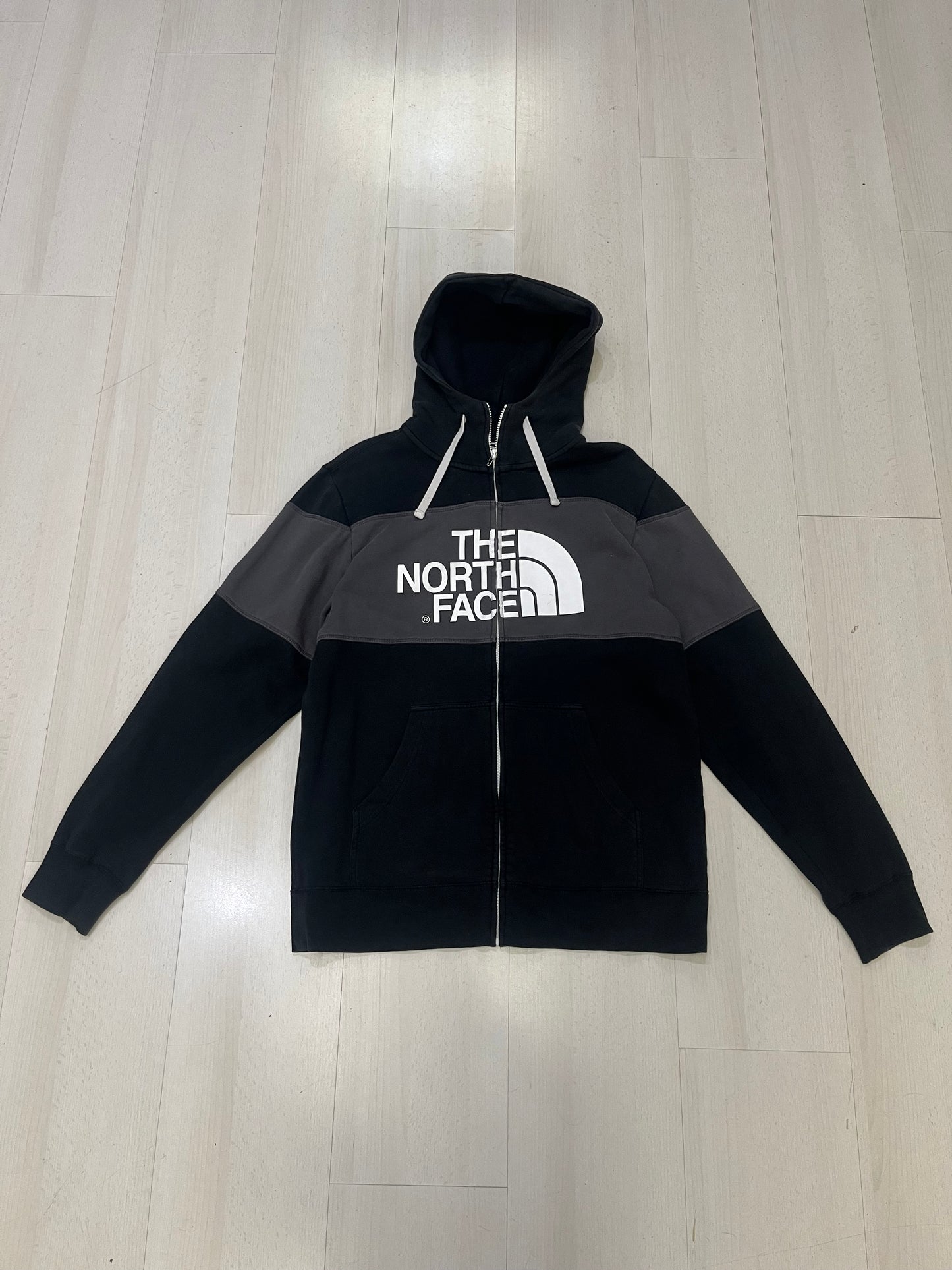Felpa con zip The North face uomo (H028)