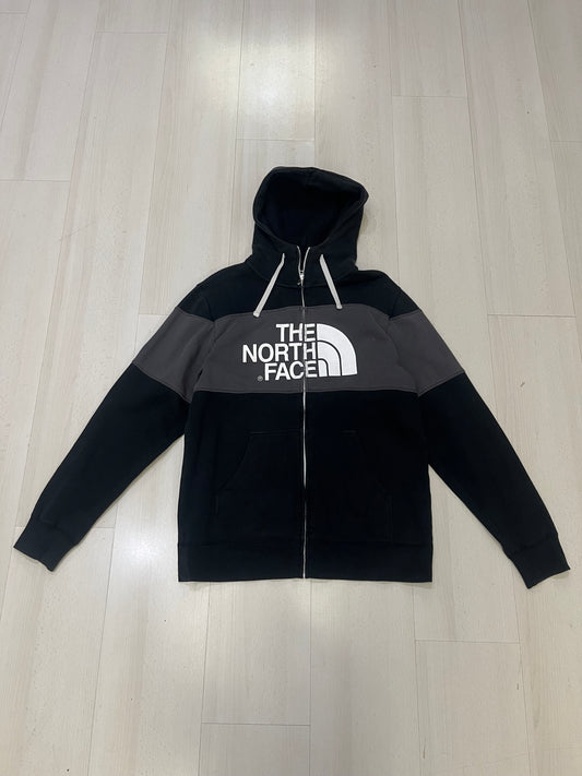 Felpa con zip The North face uomo (H028)