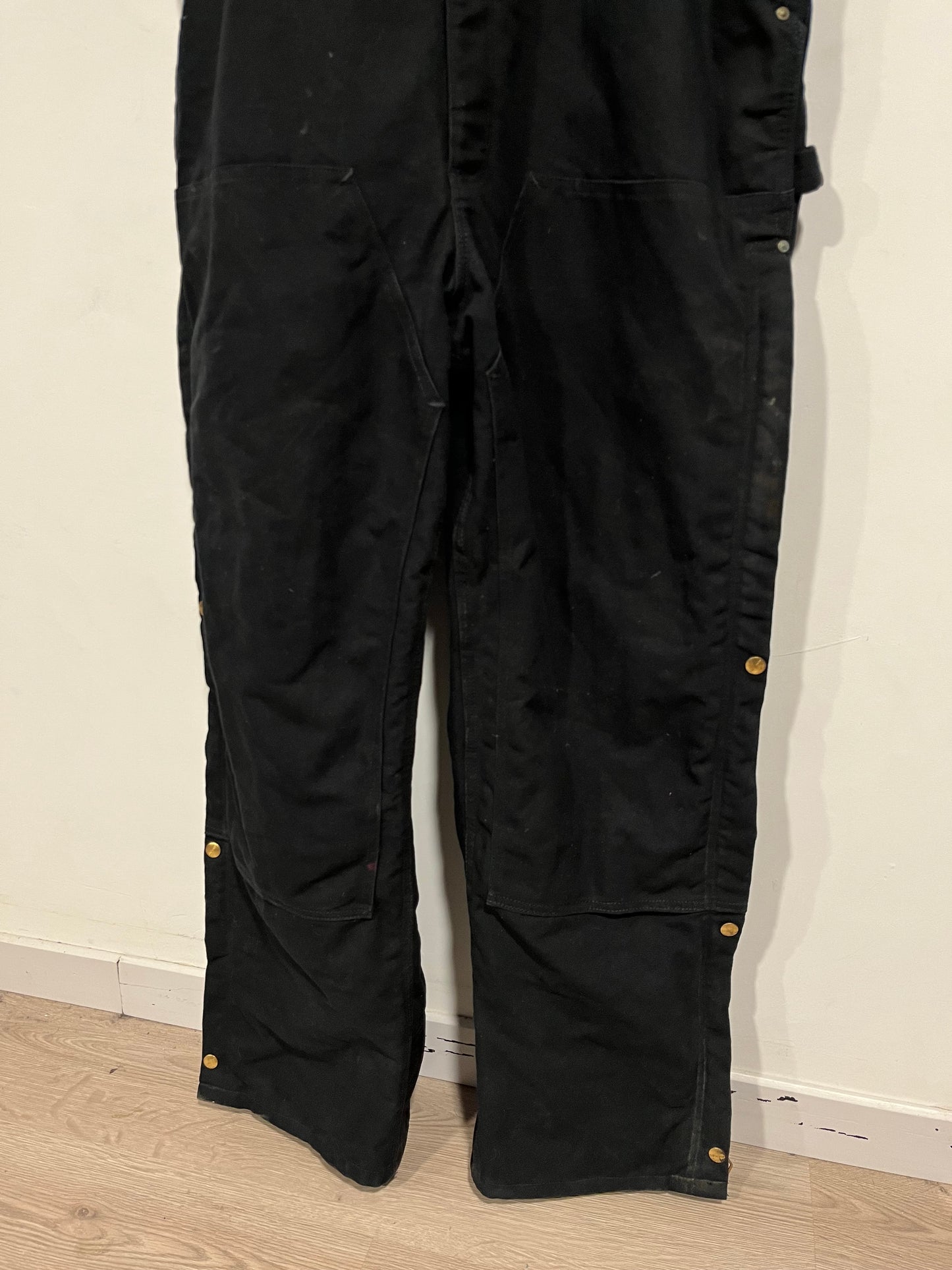 Salopette Carhartt overall nera (G992)