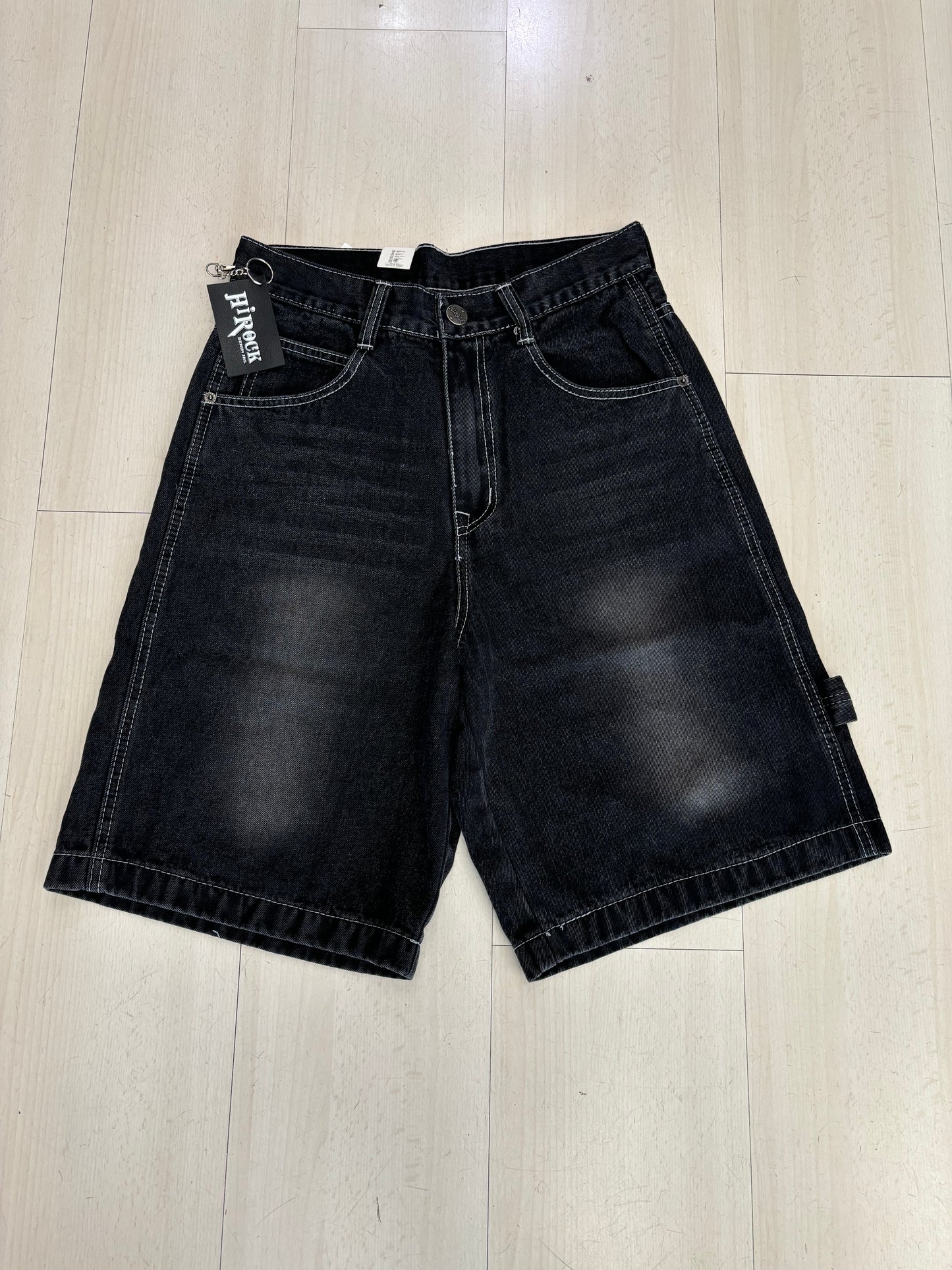 Jorts baggy Hirock con ricamo Lupo nuovo con cartellino 🔥