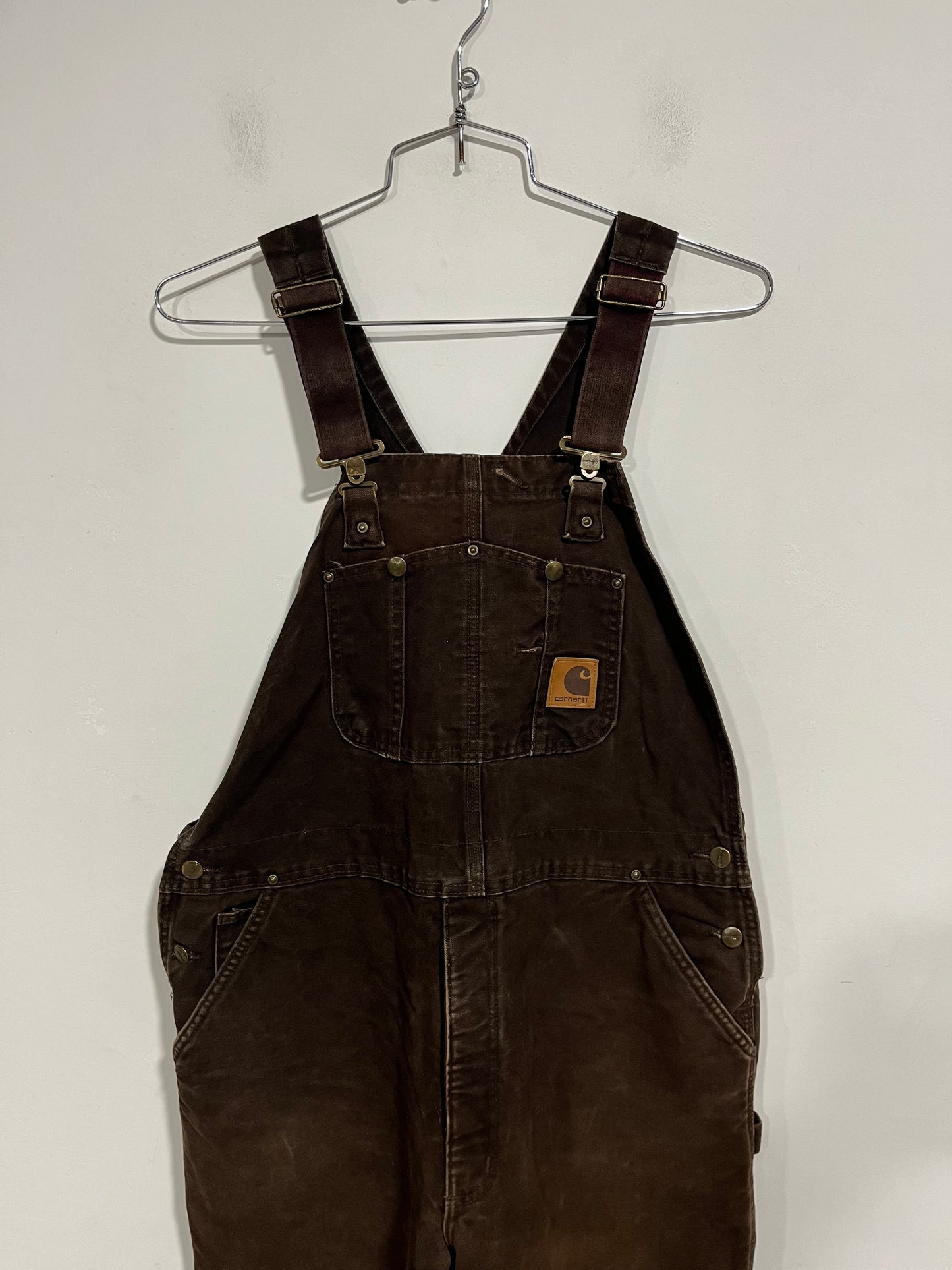 Salopette Carhartt double knee overall from USA (G377)