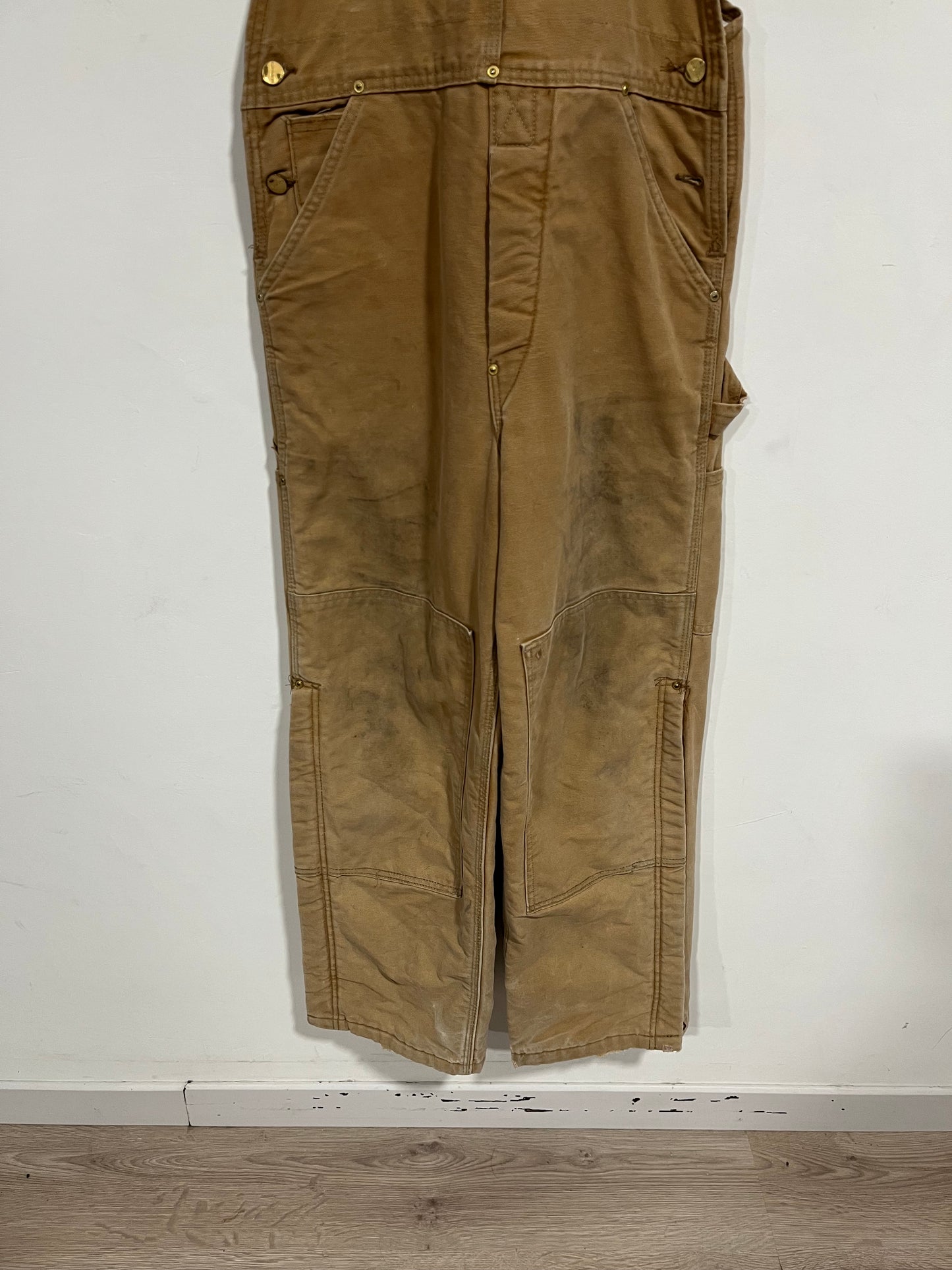 Salopette Carhartt double knee Made in usa (G636)