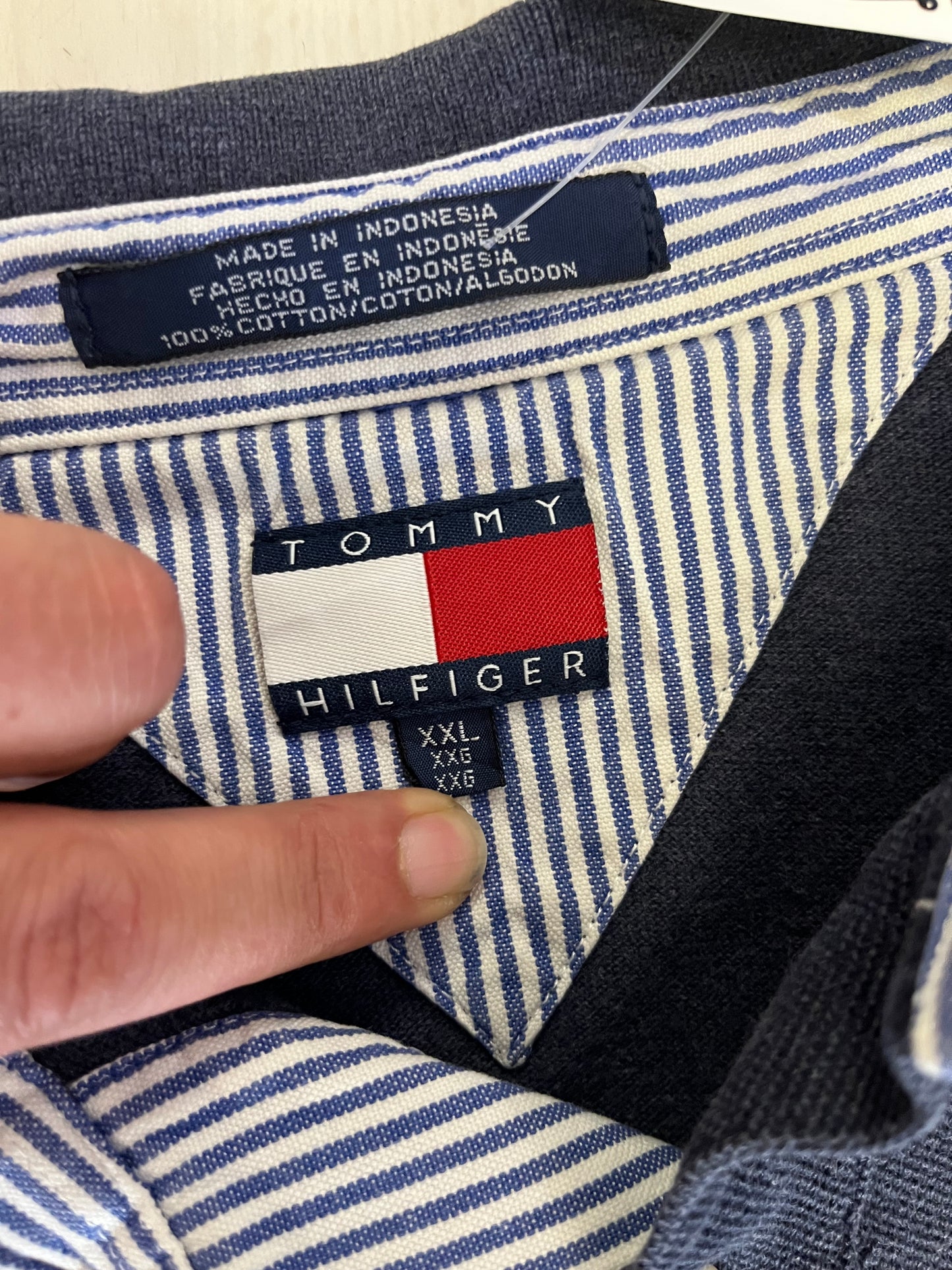 Polo Tommy Hilfiger blu (H123)