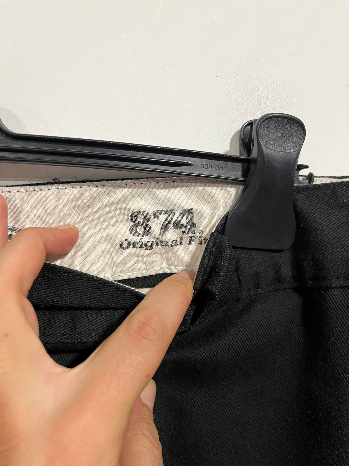 Pantalone Dickies 874 nero (H337)