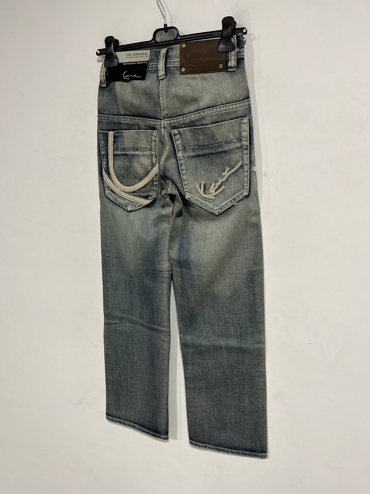 Jeans baggy Karl Kani nuovo con cartellino (F786)