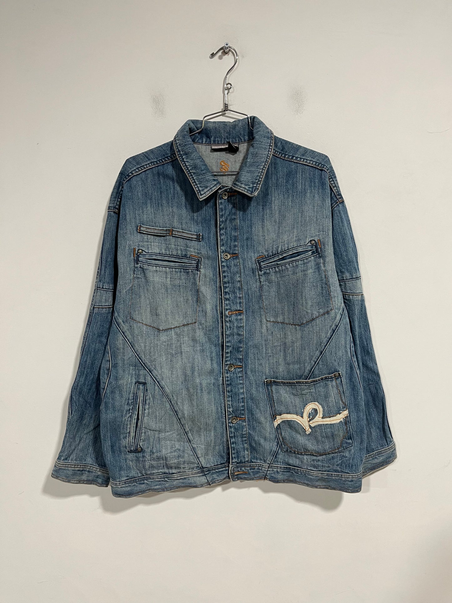 Raro giubbotto in jeans Rocawear (H133)